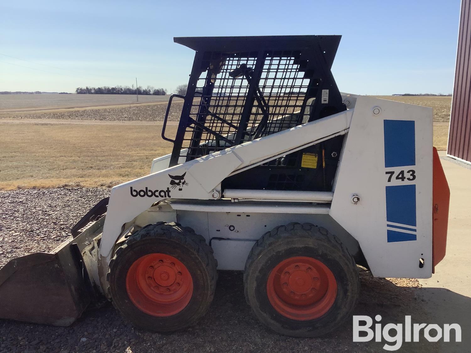 1990 Bobcat 743 Skid Steer BigIron Auctions