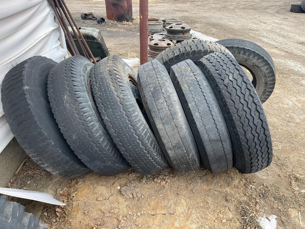 Chevrolet 8.25x20 Truck Rims/tires BigIron Auctions