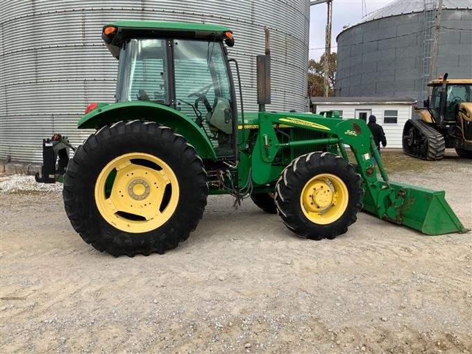 2005 John Deere 6403 Mfwd Tractor W Loader Bigiron Auctions