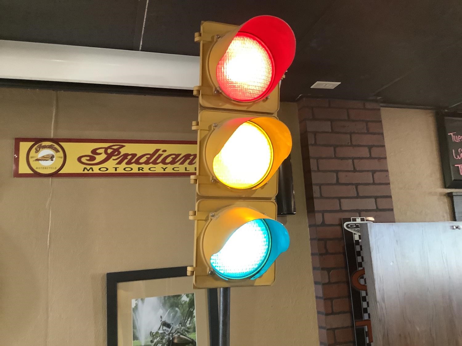 Antique Stop Light BigIron Auctions