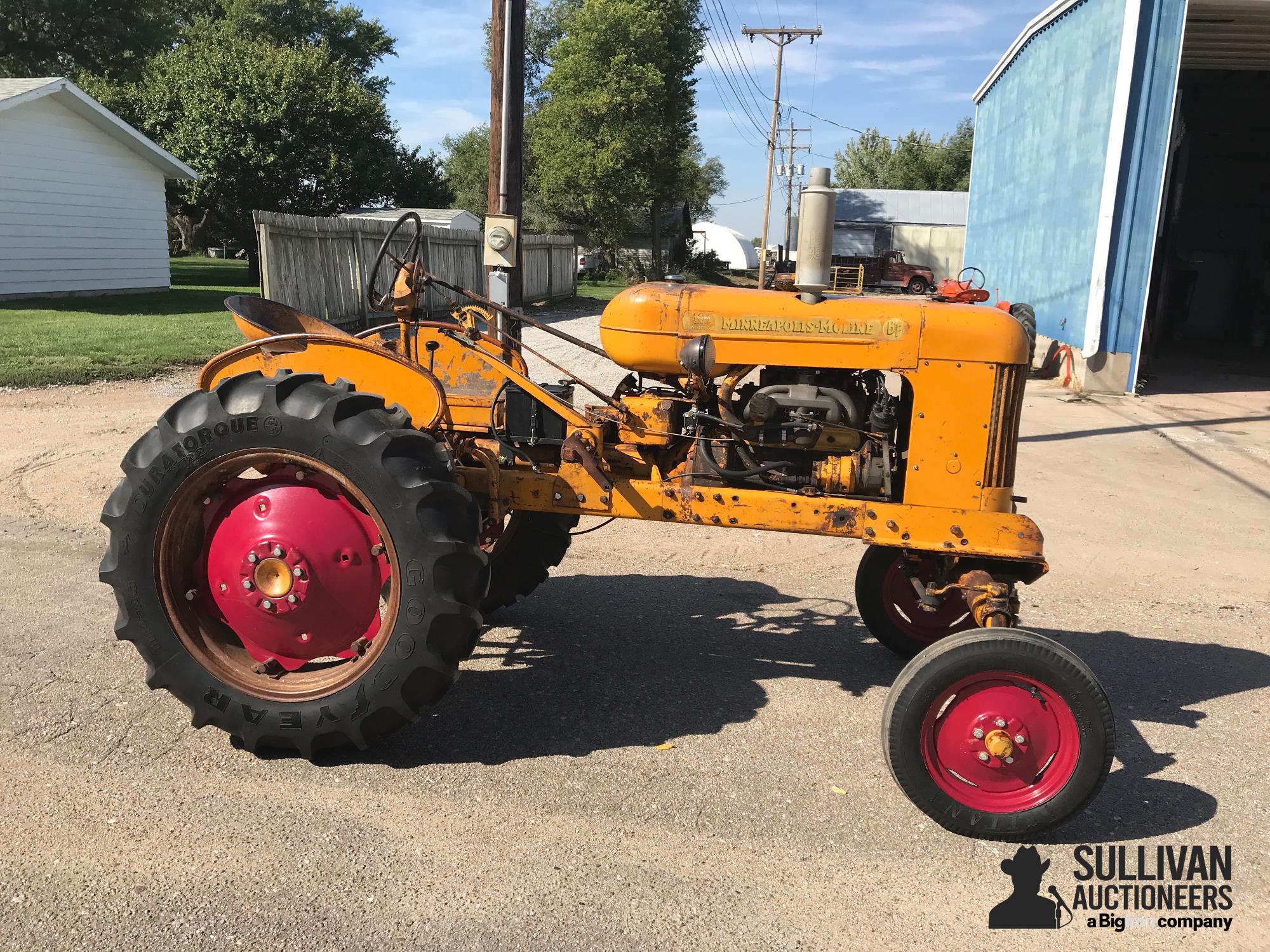 1952 Minneapolis-Moline BF 2WD Antique Tractor BigIron Auctions