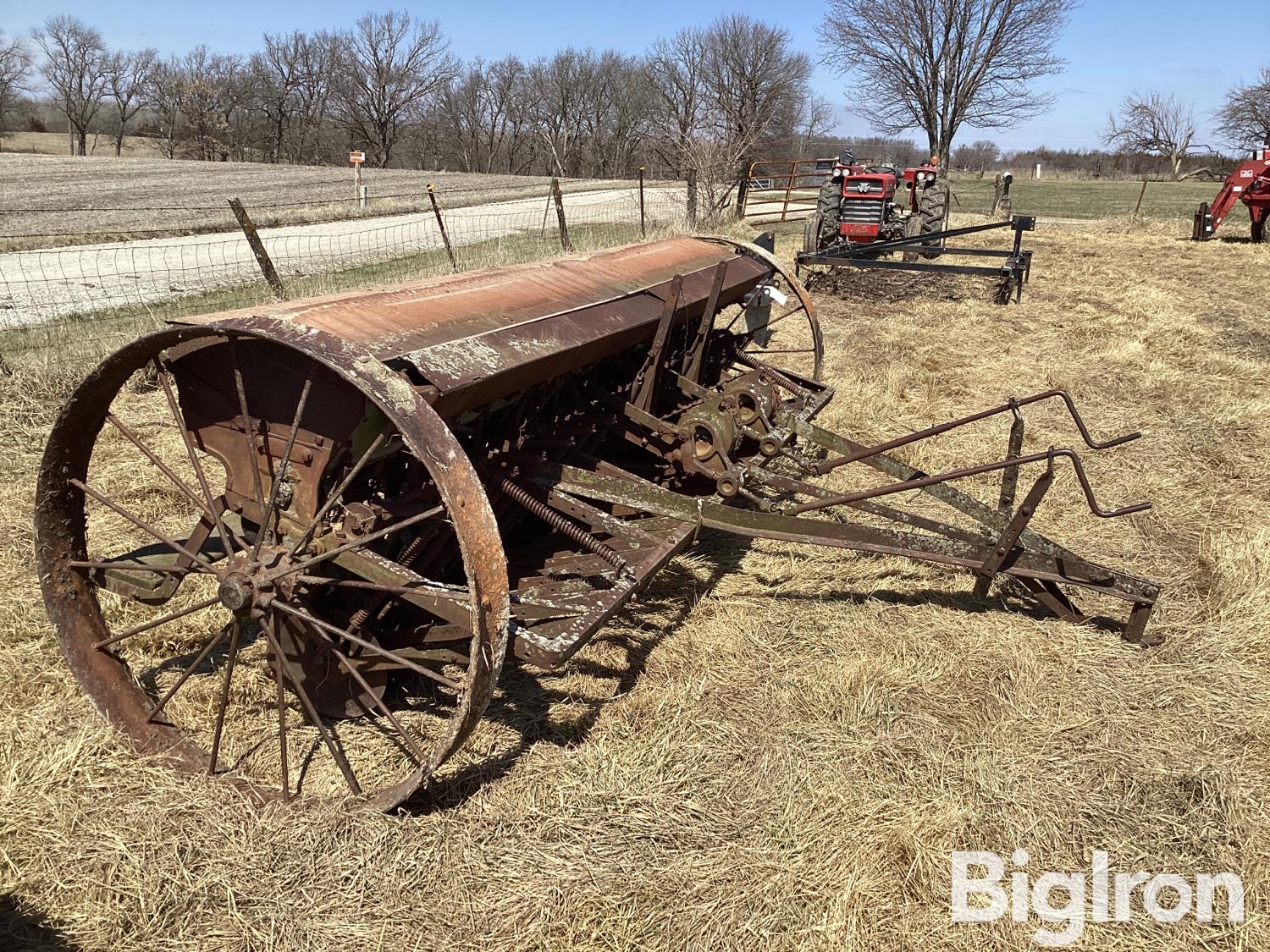 John Deere Van Brunt Grain Drill BigIron Auctions