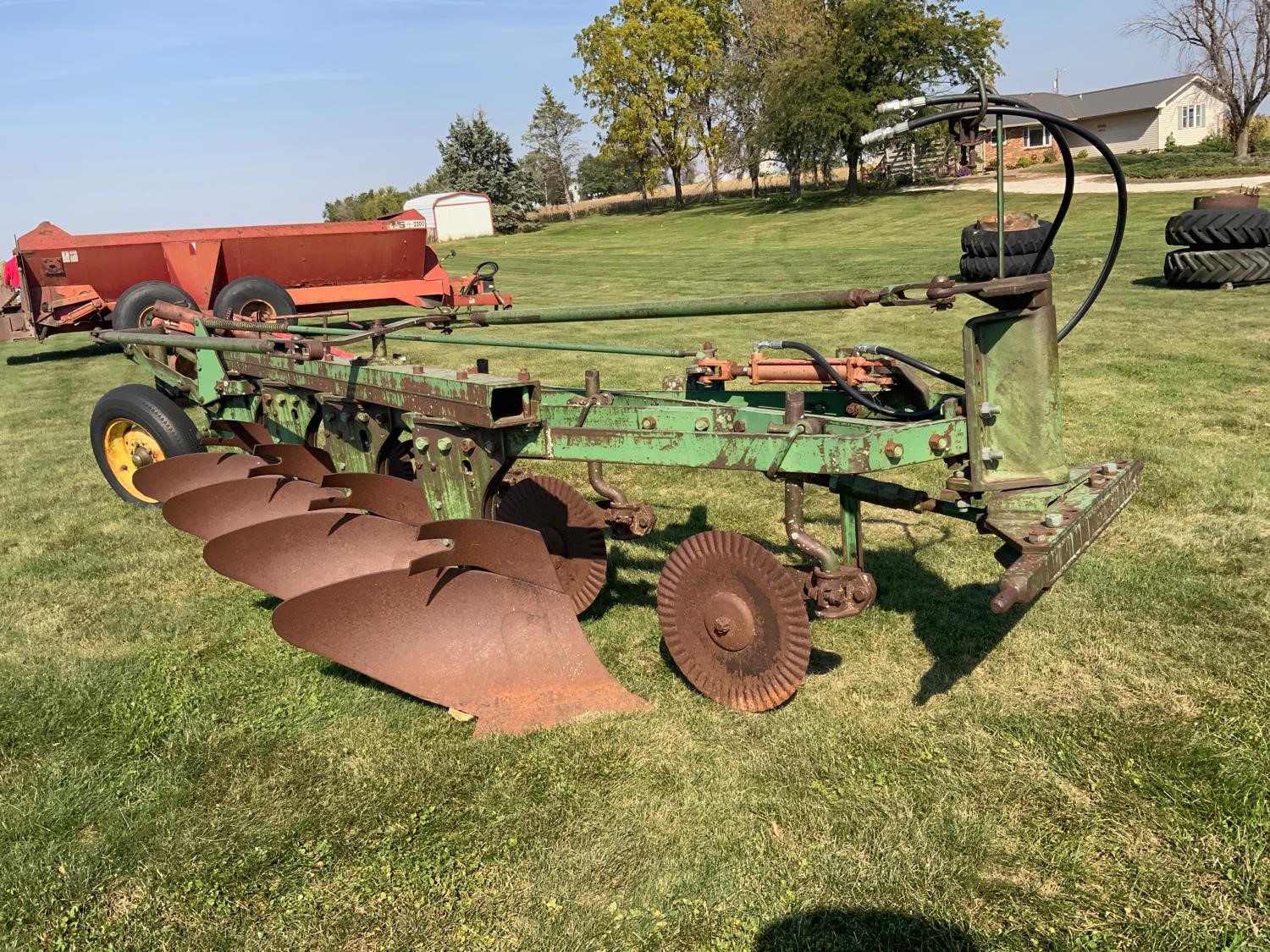 John Deere F145 Plow Bigiron Auctions