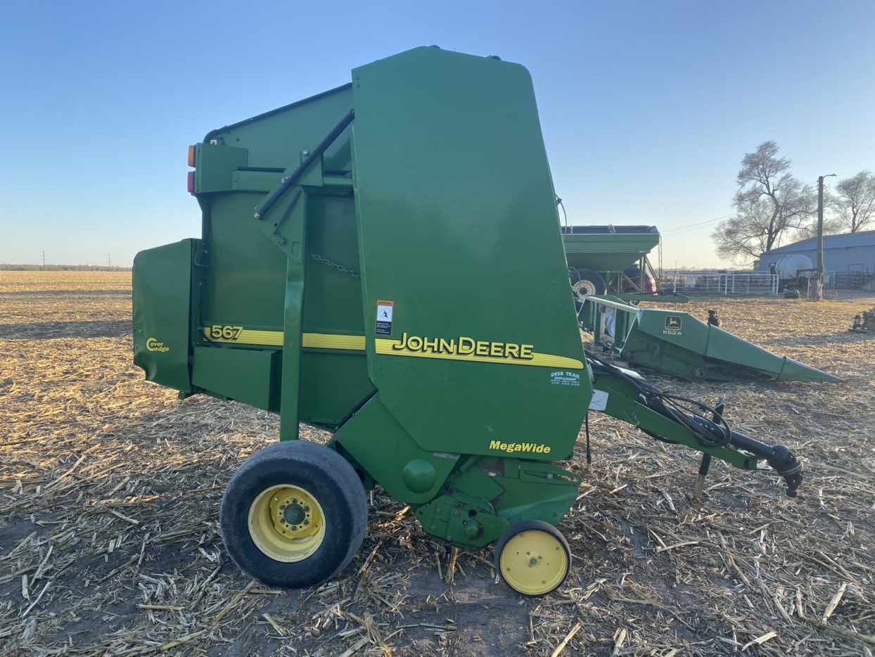 John Deere 567 Mega Wide Round Baler BigIron Auctions