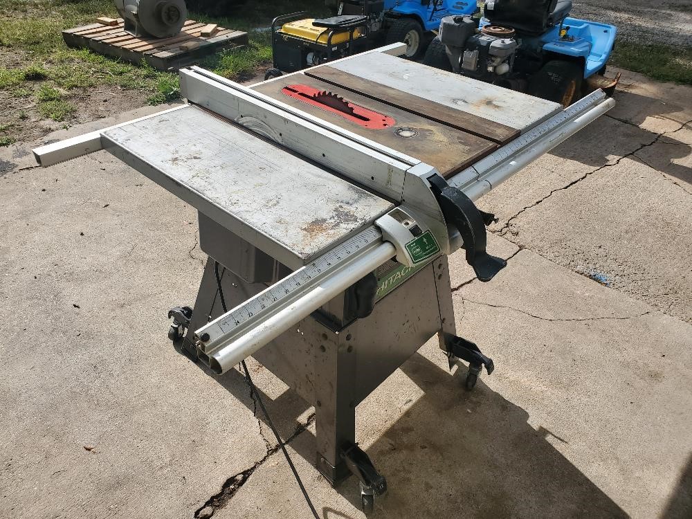 Hitachi C10fl Table Saw Bigiron Auctions