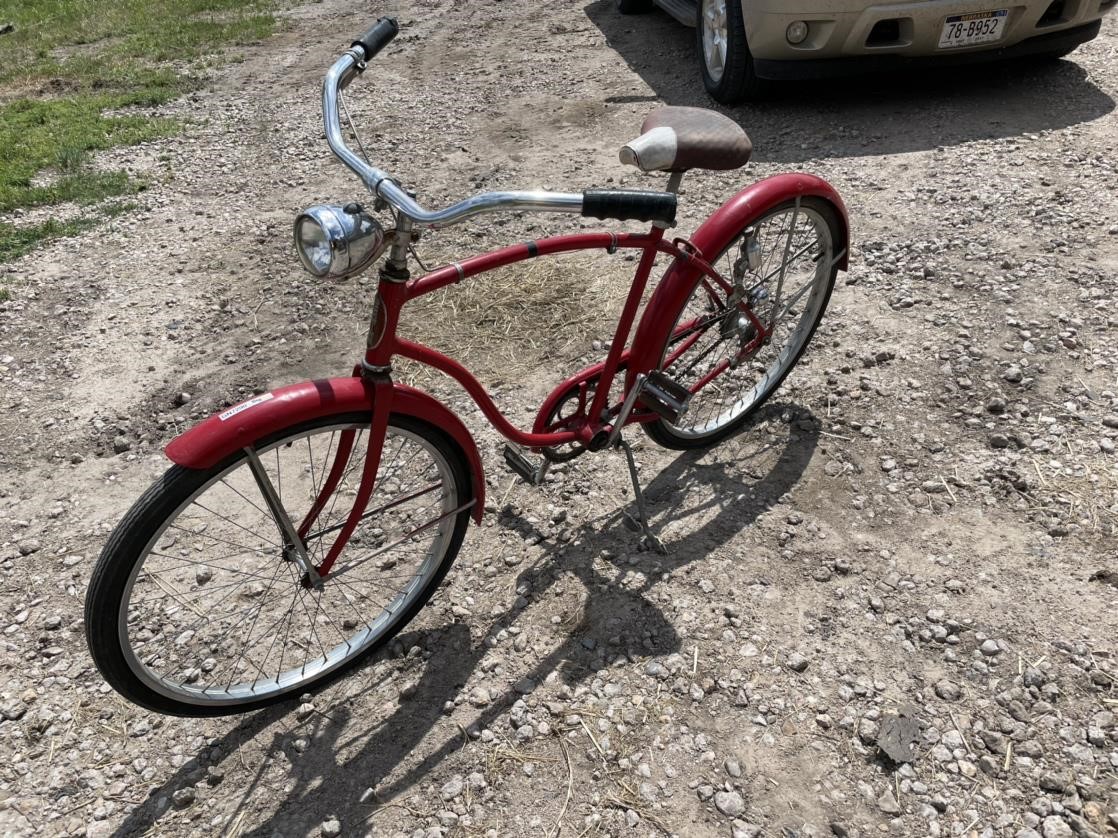 1950 s Antique Schwinn Bicycle BigIron Auctions