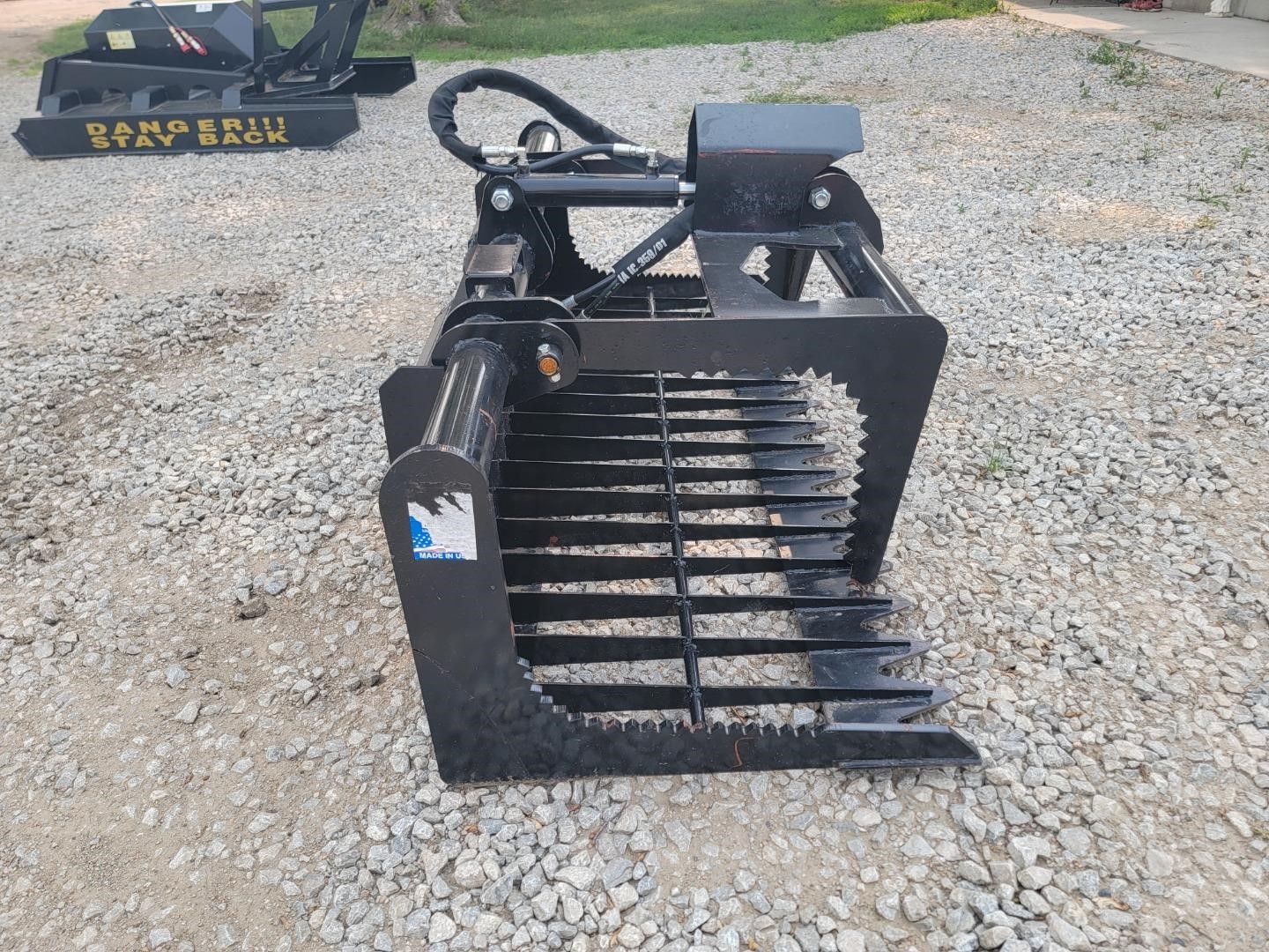 2022 Kit Containers Rock/Brush Grapple Skid Steer Attachment BigIron ...