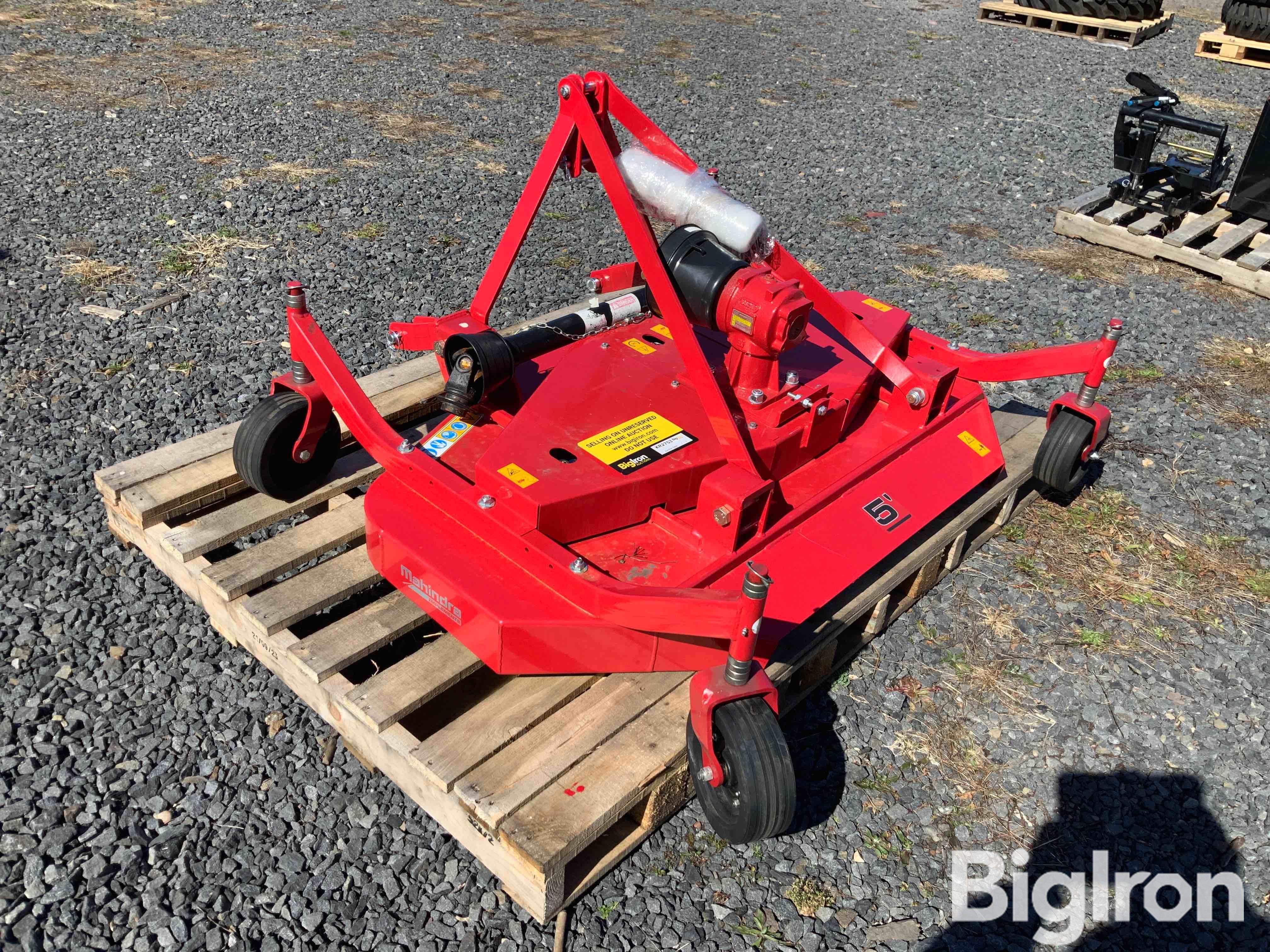 Mahindra 20KFM60-M 5' Rotary Finish Mower BigIron Auctions