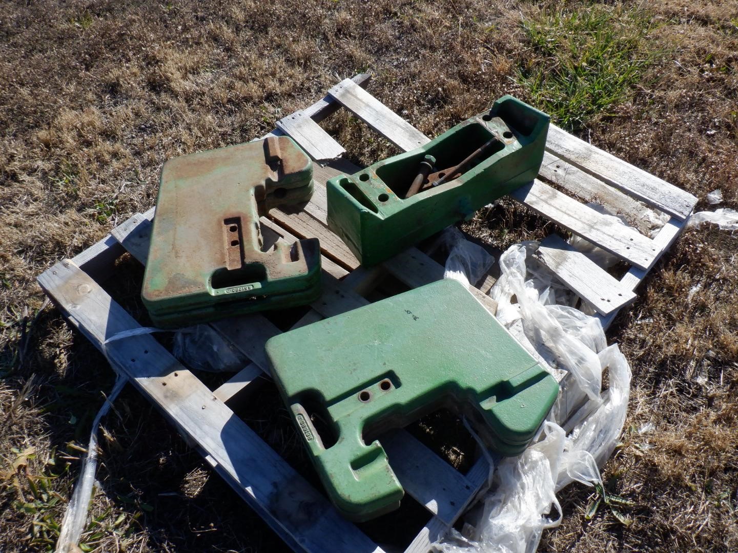 John Deere Front Weight Bracket & Weights BigIron Auctions