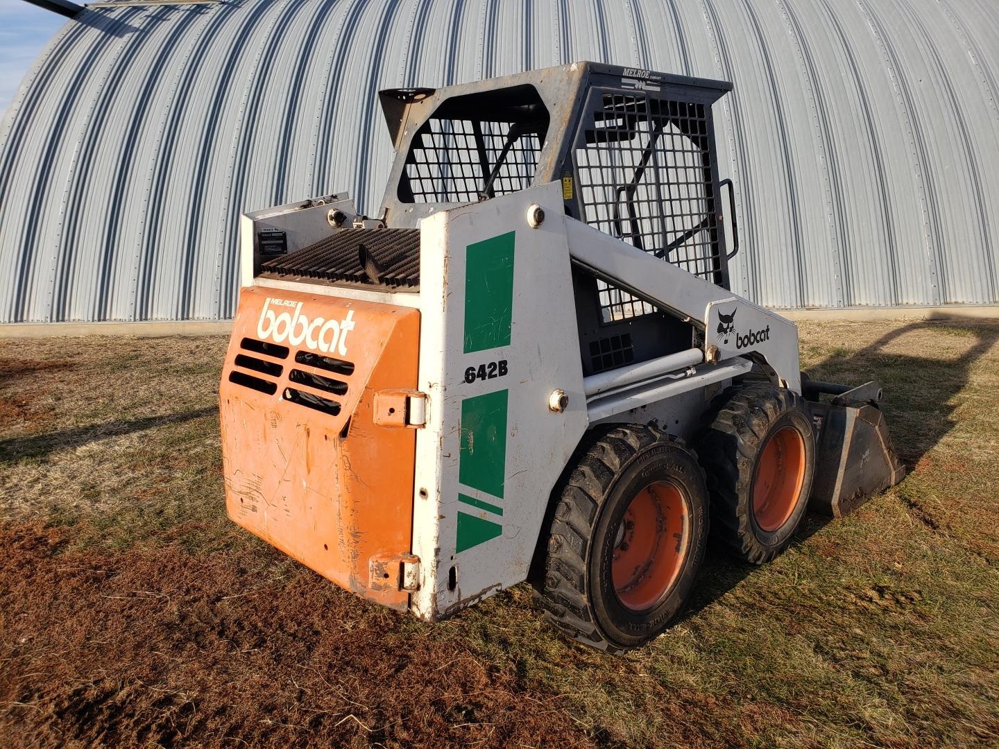 1989 Bobcat 642B Skid Steer BigIron Auctions