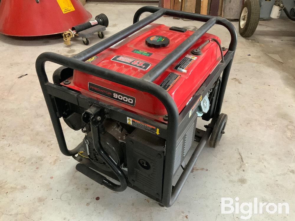 Predator 9000 Generator BigIron Auctions