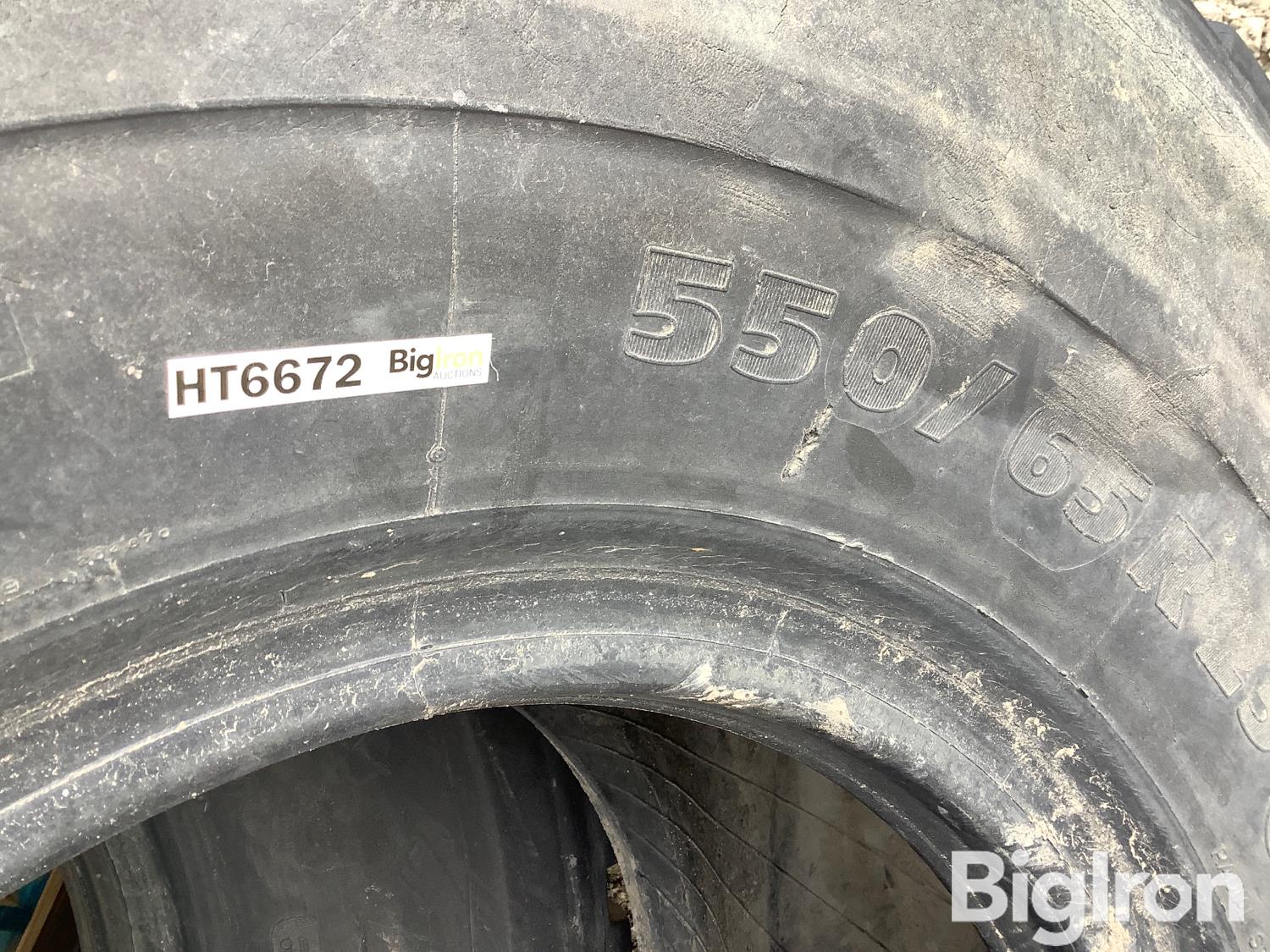 Michelin 550/65R25 Loader Tires BigIron Auctions