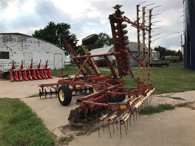 Krause 1592 Tandum Disk With Attached Harrow BigIron Auctions