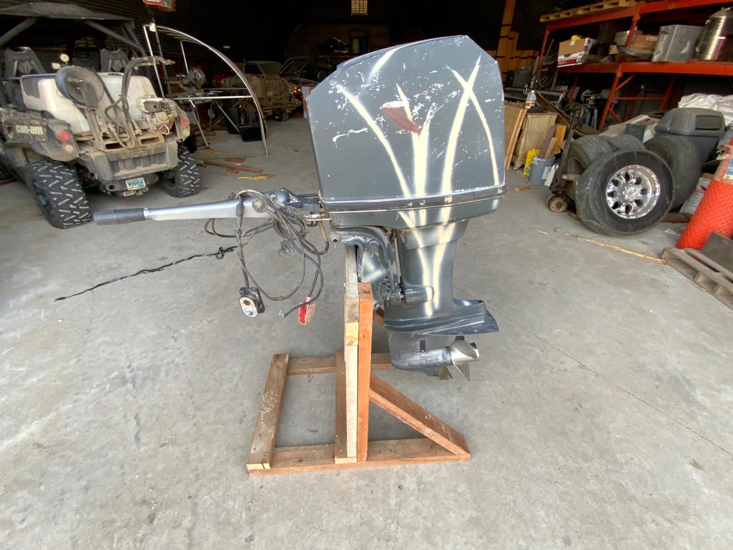 Mercury 50HP Tiller Steer Boat Motor BigIron Auctions