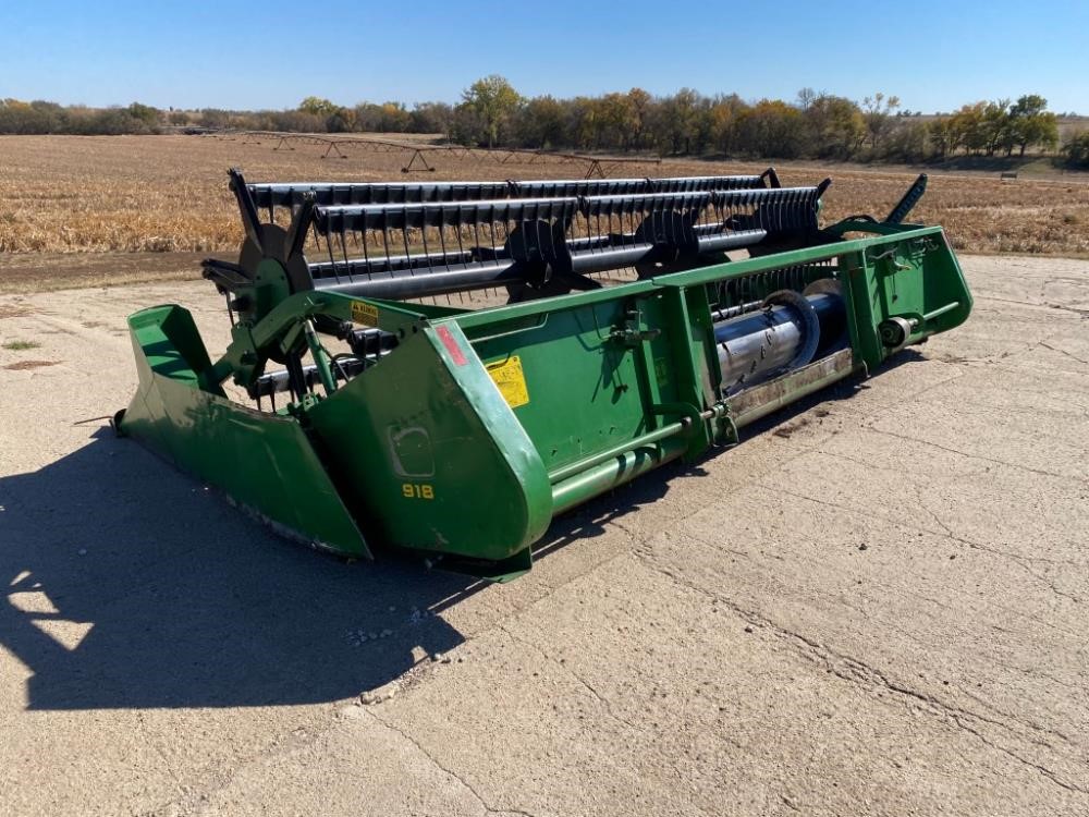 1989 John Deere 918 Flex Head BigIron Auctions