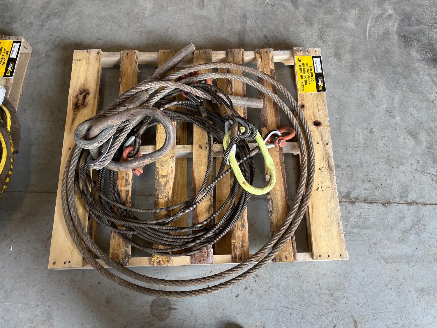 Cable Lifting Slings BigIron Auctions