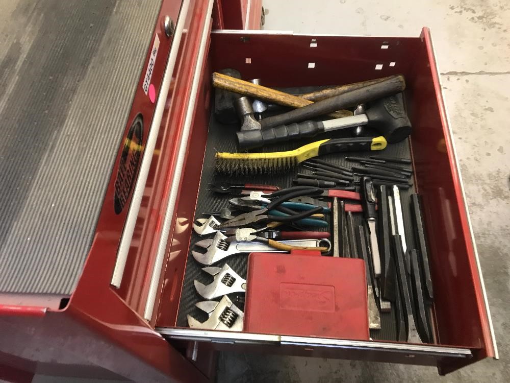 Craftsman 4 Drawer Tool Box And Tools Bigiron Auctions 8766