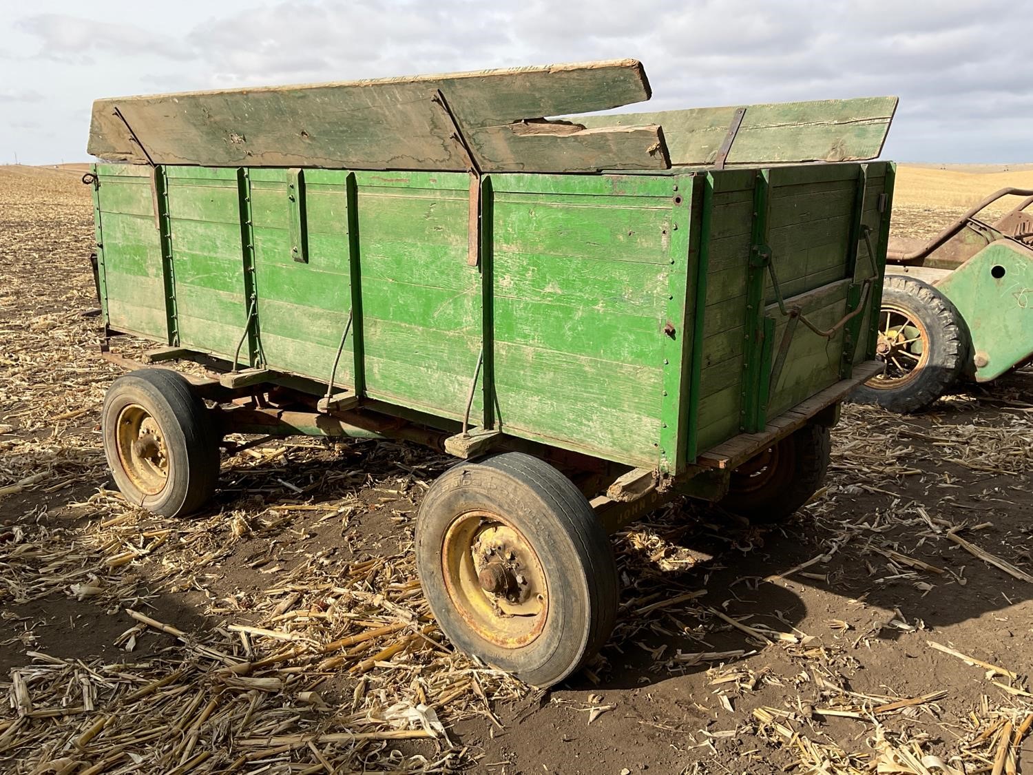 Wooden Barge Wagon BigIron Auctions