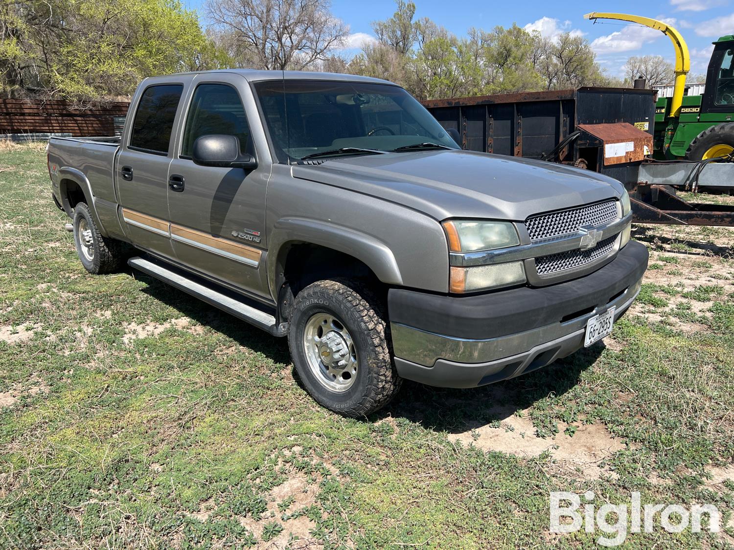 2003 Chevrolet 2500 Hd 4x4 Crew Cab Pickup Bigiron Auctions 8830