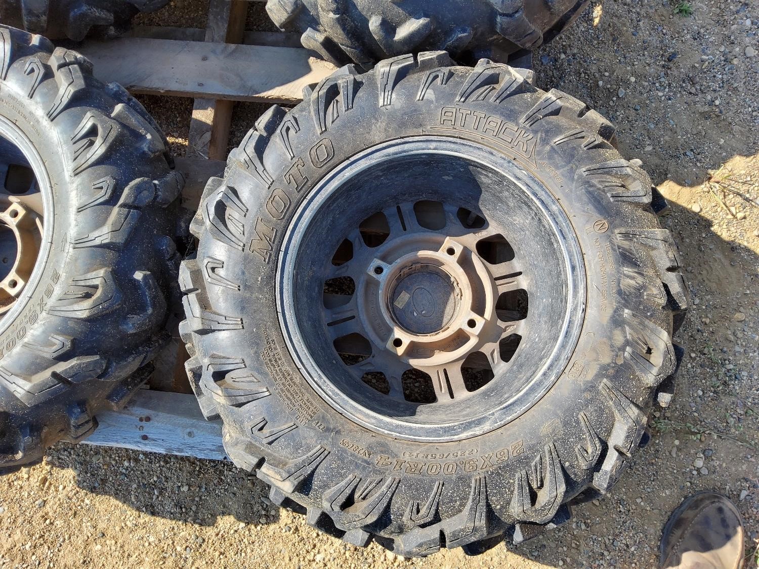 Polaris 4-wheeler Tires And Rims BigIron Auctions