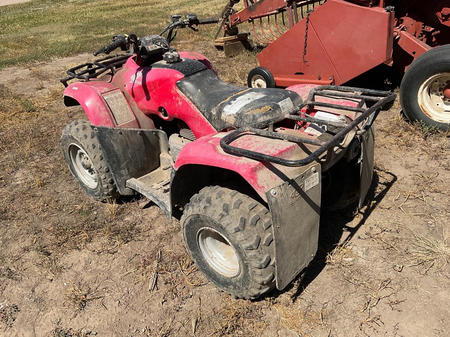 2009 Honda Recon TRX250TM 4-Wheeler BigIron Auctions