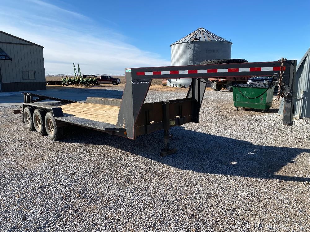 1999 Eagle Tri/A Gooseneck Flatbed Trailer BigIron Auctions