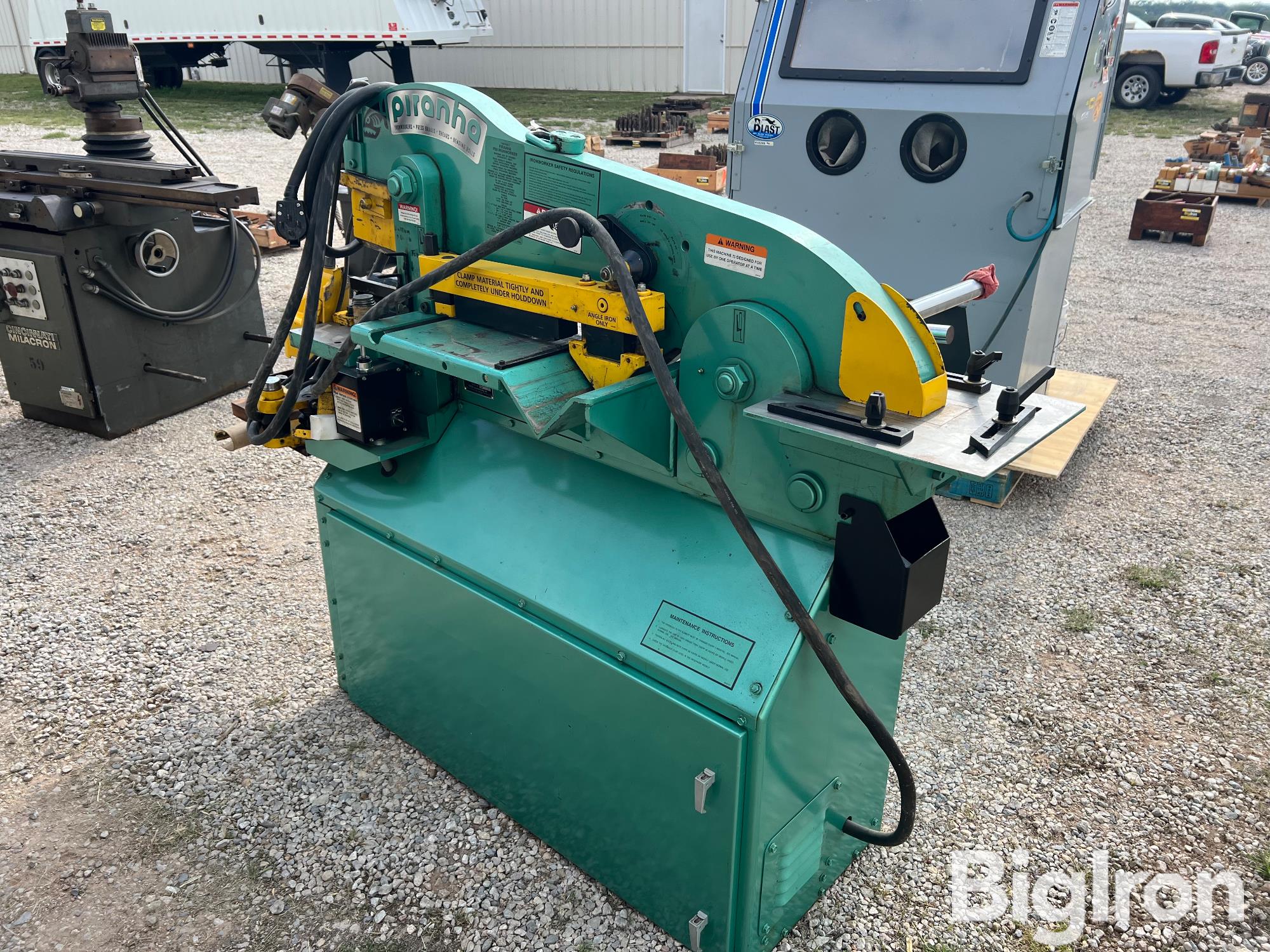 Piranha P50 Ironworker 50 Ton Punch BigIron Auctions