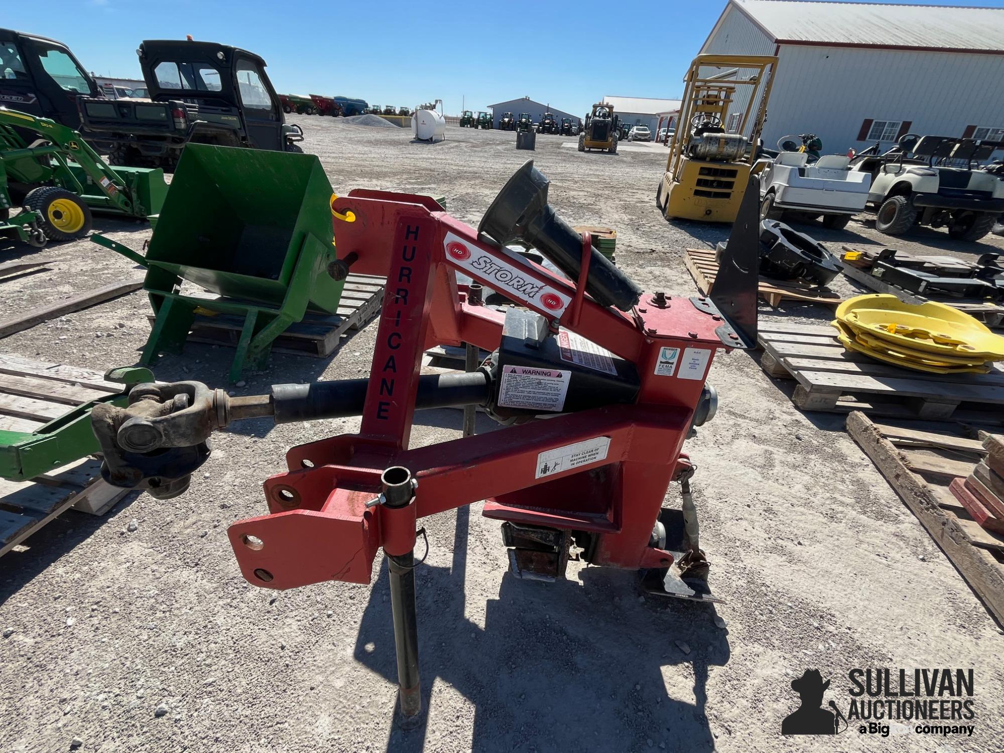 Hurricane Storm HD 3-pt Ditcher BigIron Auctions