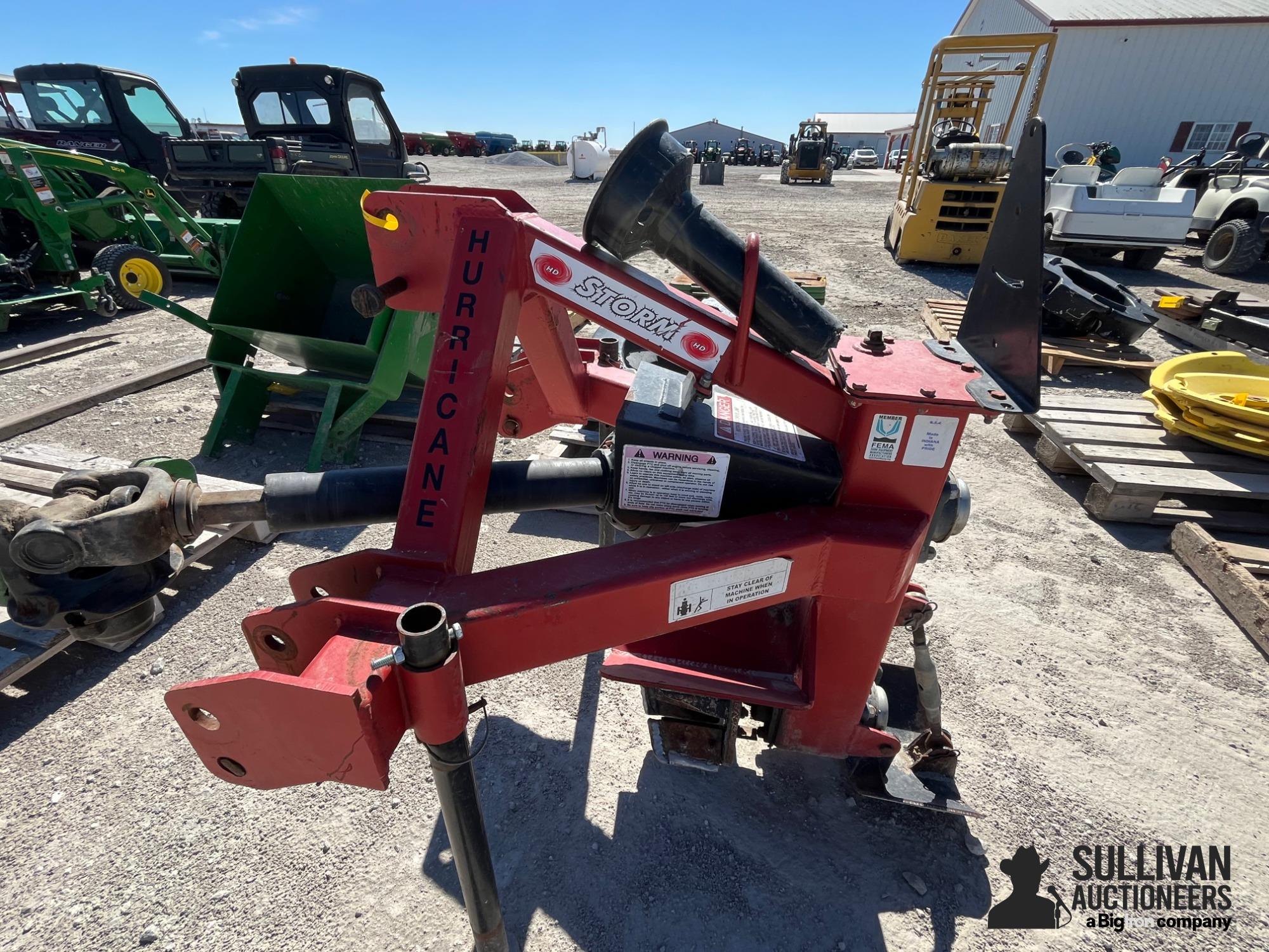 Hurricane Storm HD 3-pt Ditcher BigIron Auctions