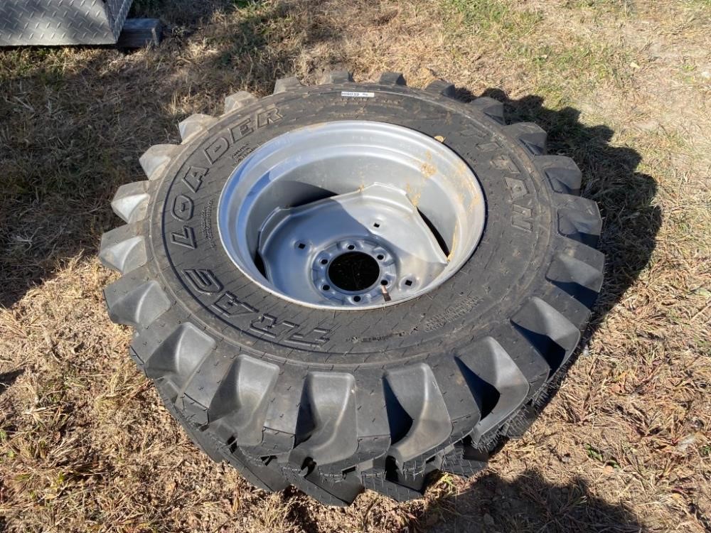 Titan Trac Loader 15x19.5 Tire And Rim BigIron Auctions