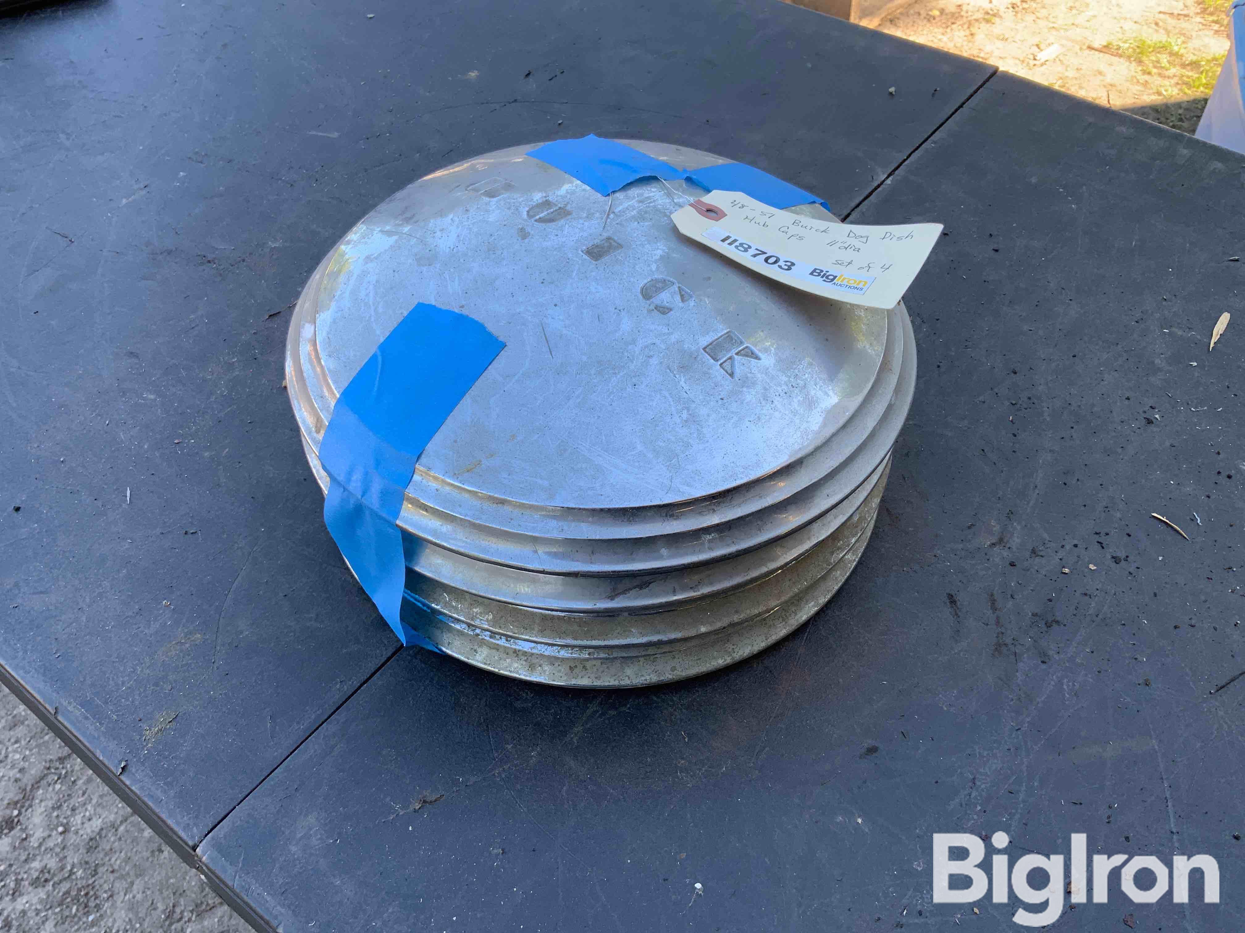 1948-57 Buick Dog Dish Hub Caps BigIron Auctions