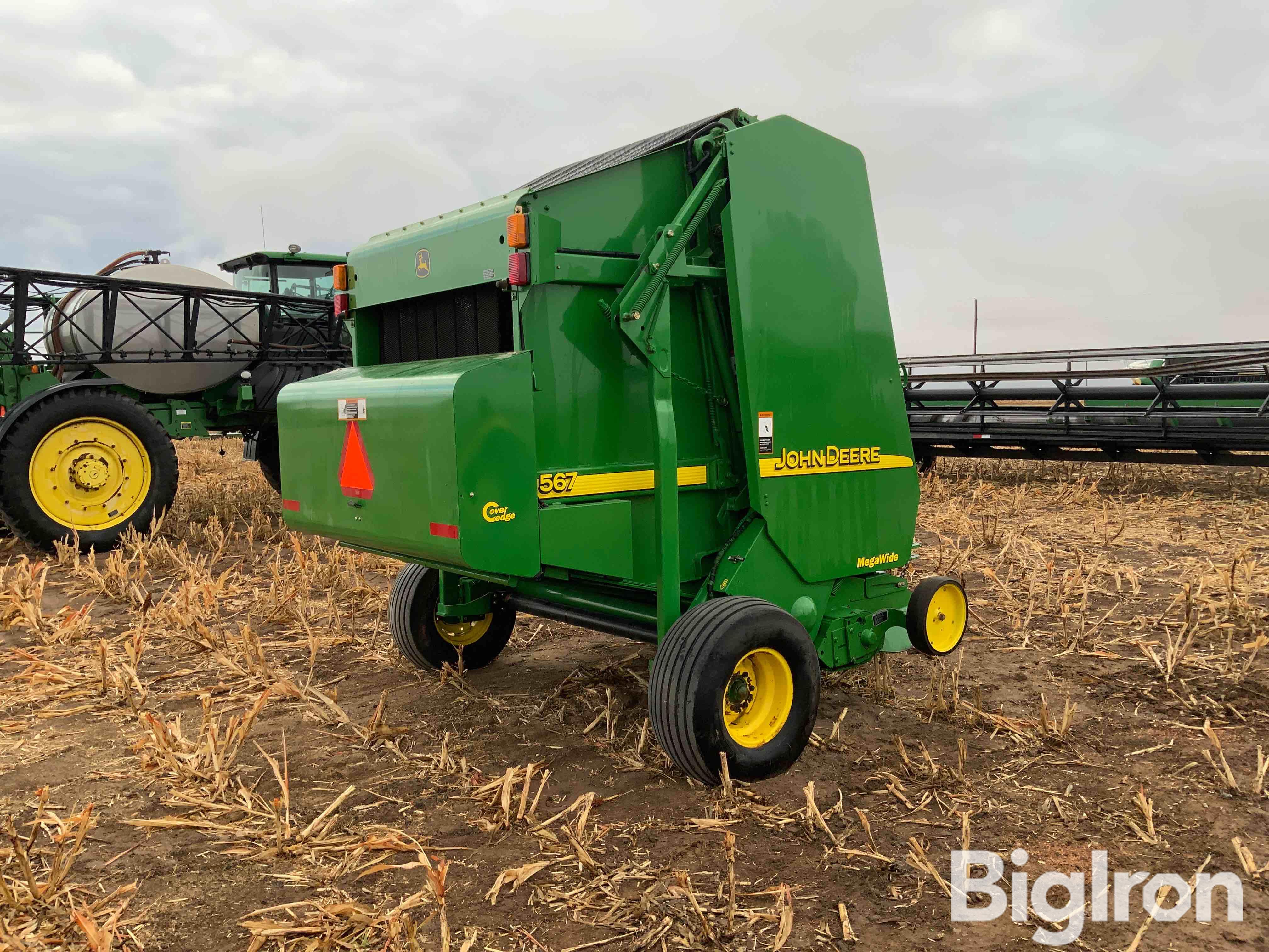 2004 John Deere 567 Mega Wide Round Hay Baler BigIron Auctions