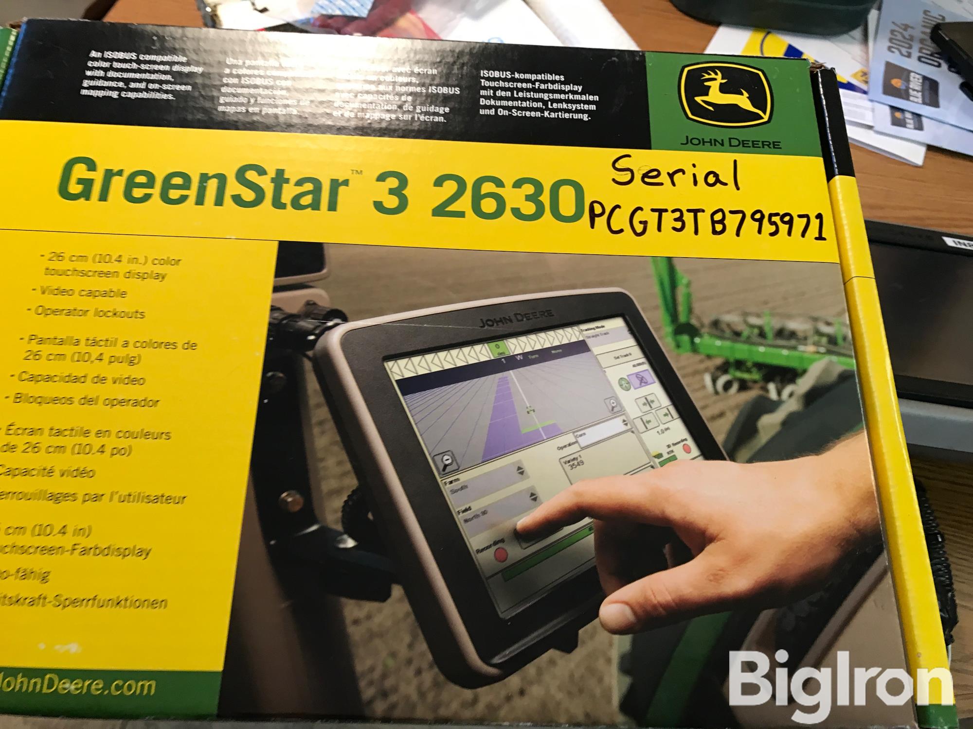 John Deere Greenstar 3 2630 Display Monitor BigIron Auctions