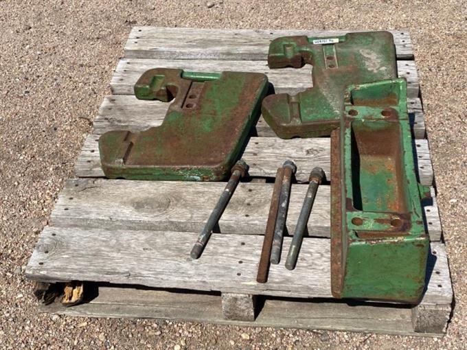 John Deere Front End Weights And Brackets BigIron Auctions