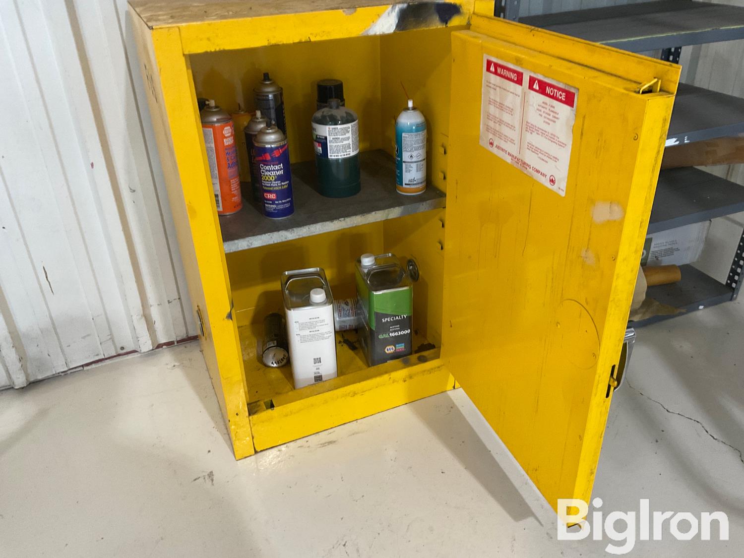 Sold at Auction: Workforce Plastic Storage Cabinet