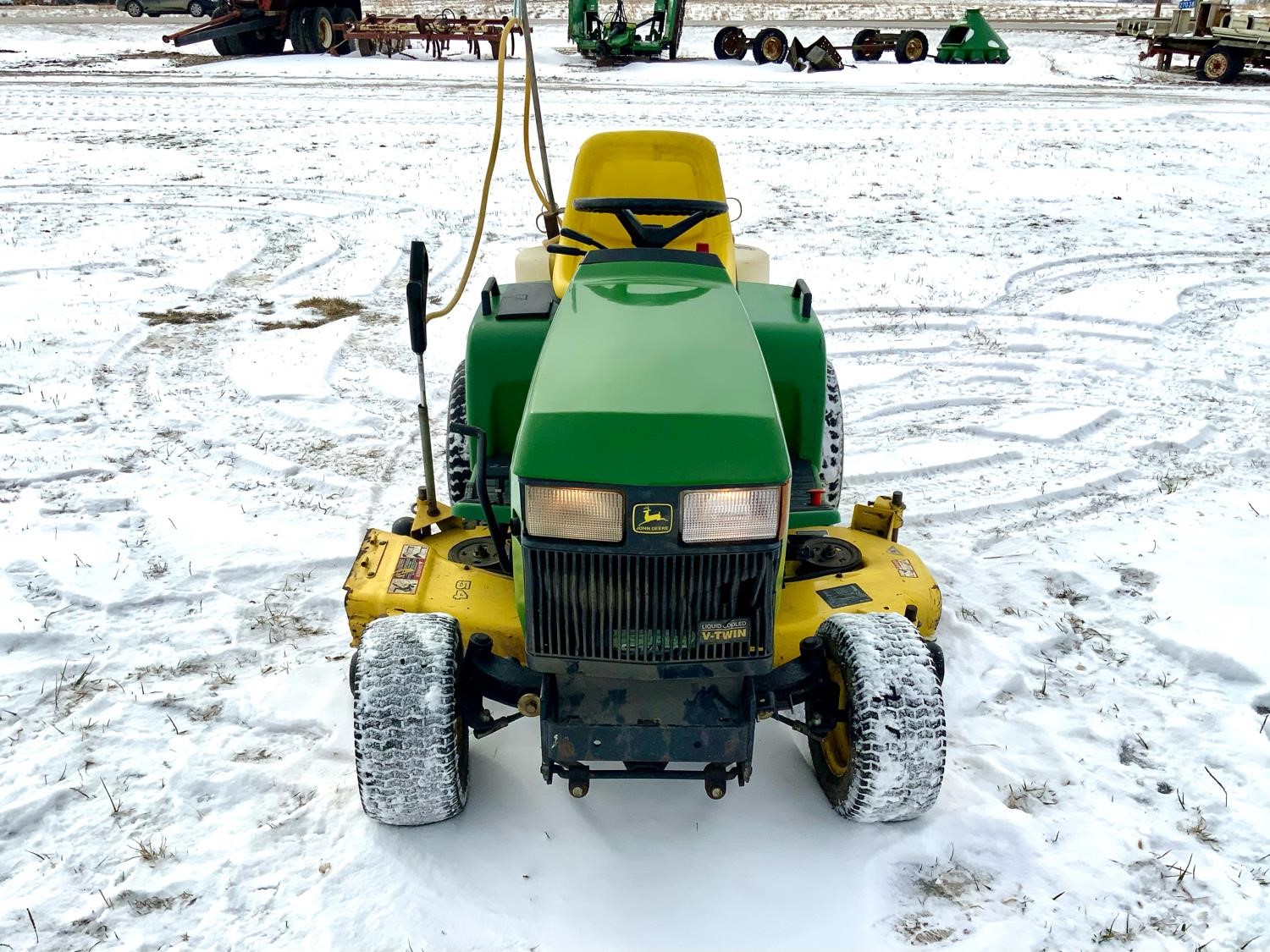 1993 John Deere 425 Lawn And Garden Tractor Bigiron Auctions