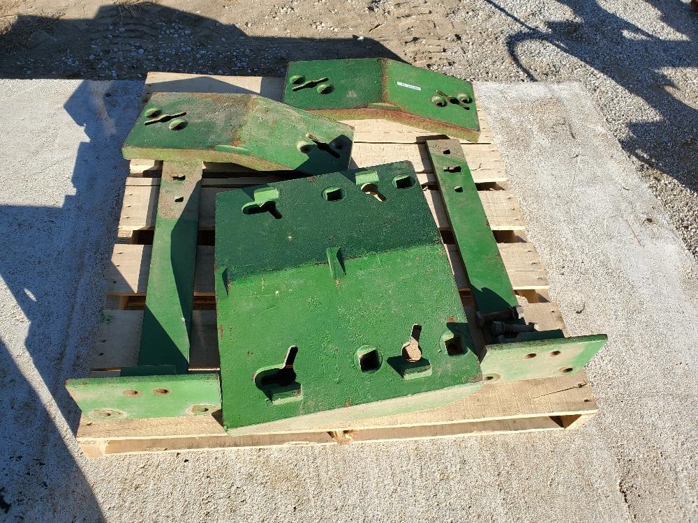 John Deere Front Double Stack Weights & Mounts Bigiron Auctions