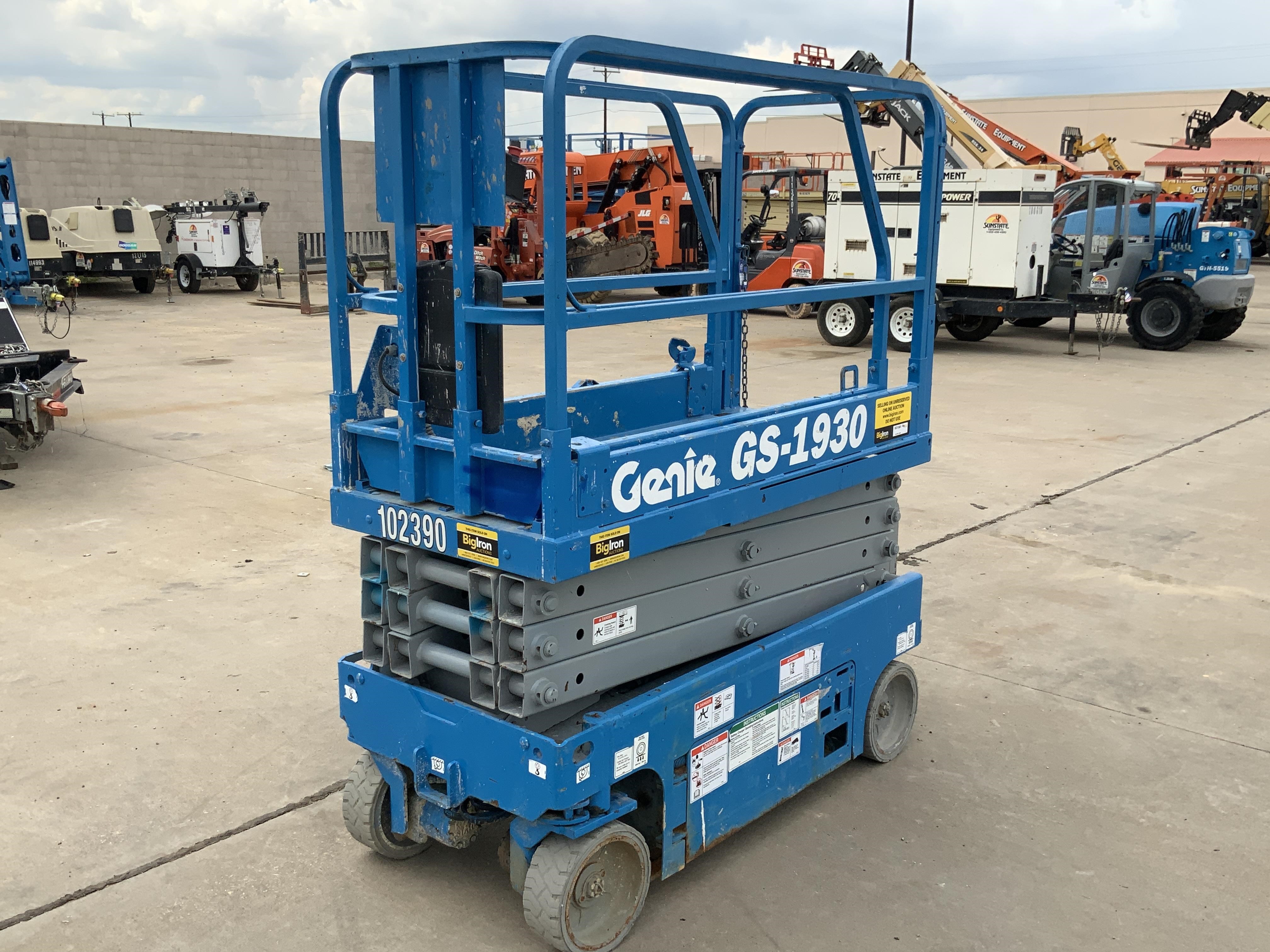 2012 Genie GS1930 Scissor Lift BigIron Auctions