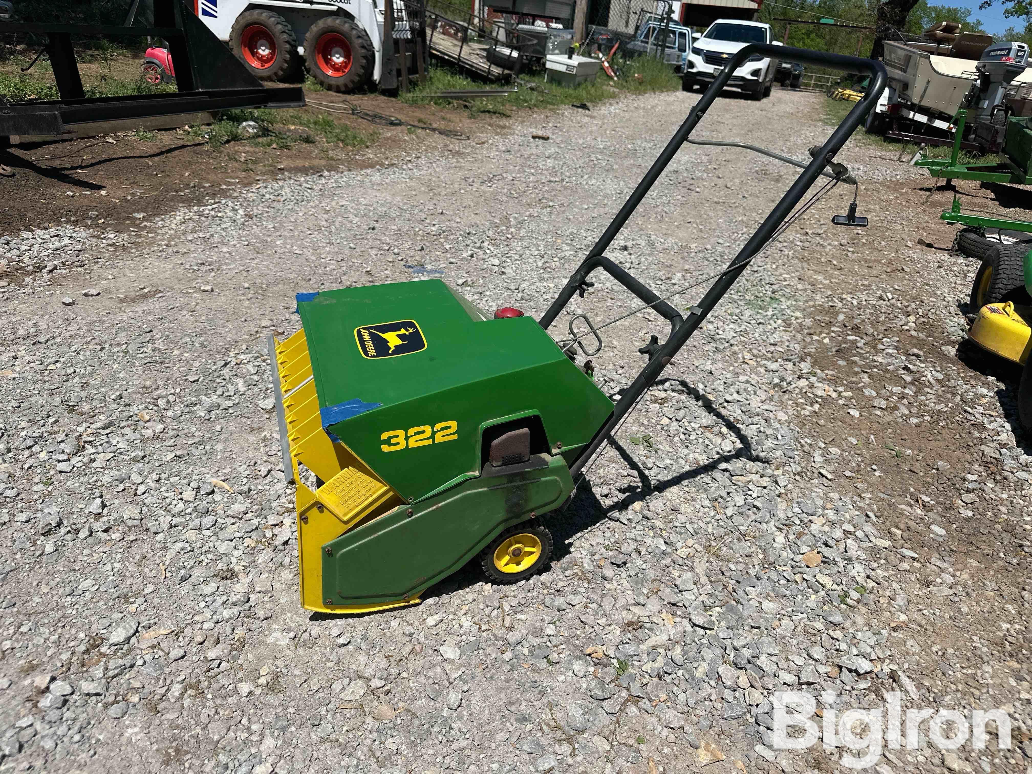 John Deere 322 Snow Blower Bigiron Auctions 3296