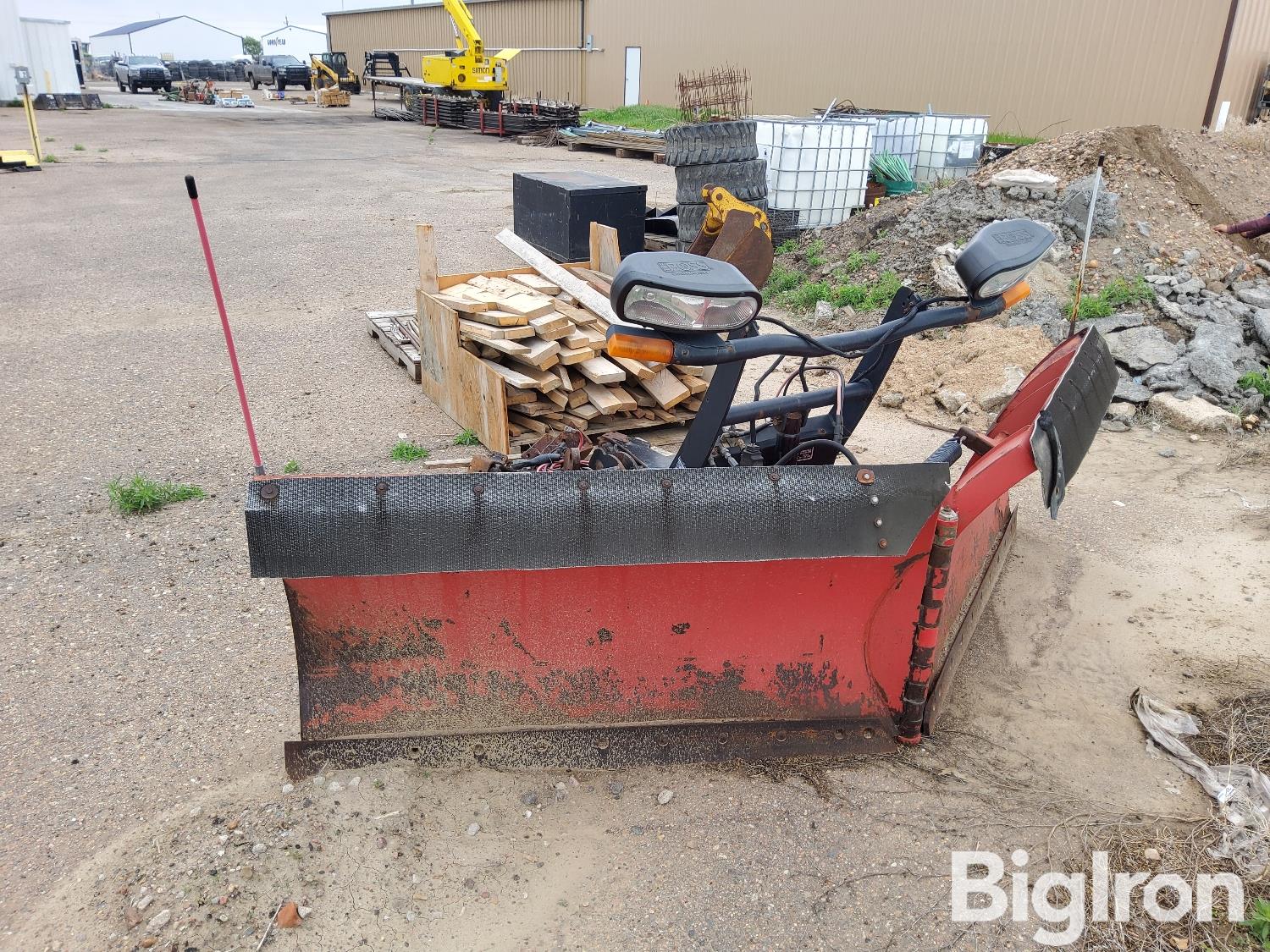 The Boss 10' Power-V Snow Plow BigIron Auctions