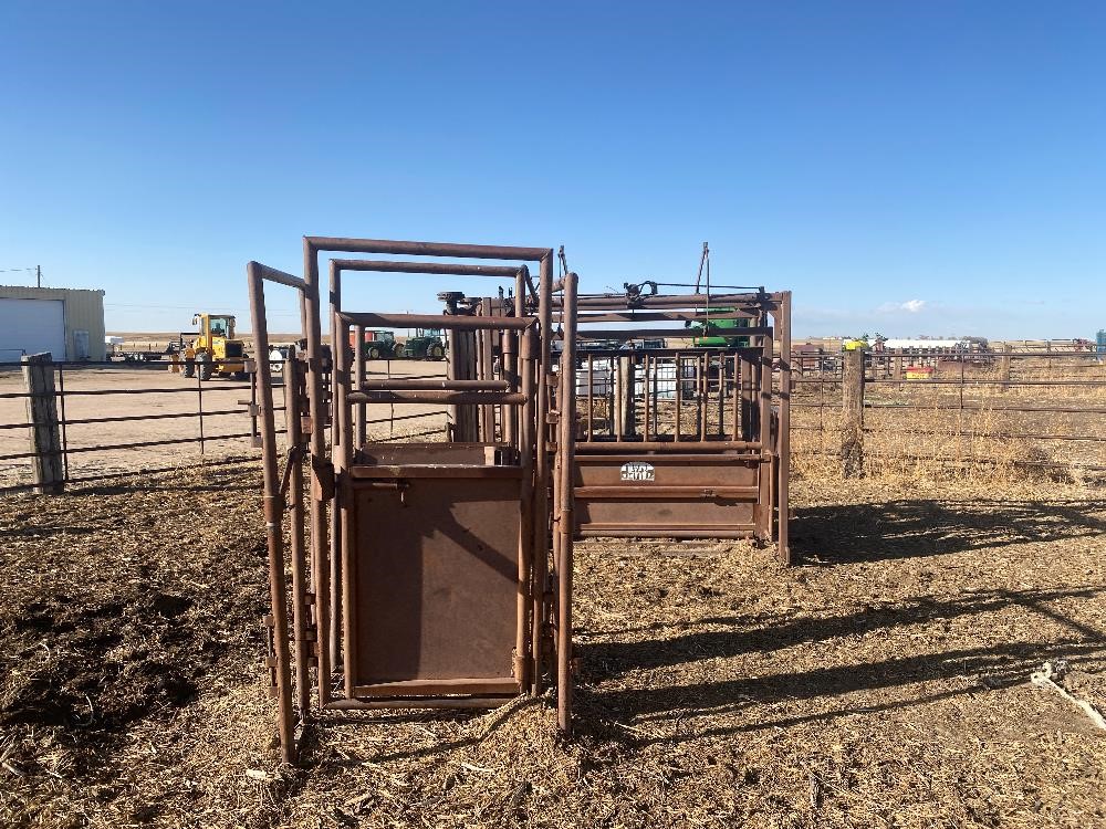 Cattle Chute & Palpation Cage BigIron Auctions
