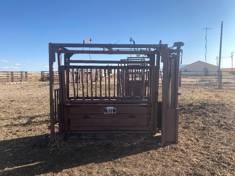 Cattle Chute And Palpation Cage Bigiron Auctions 0688