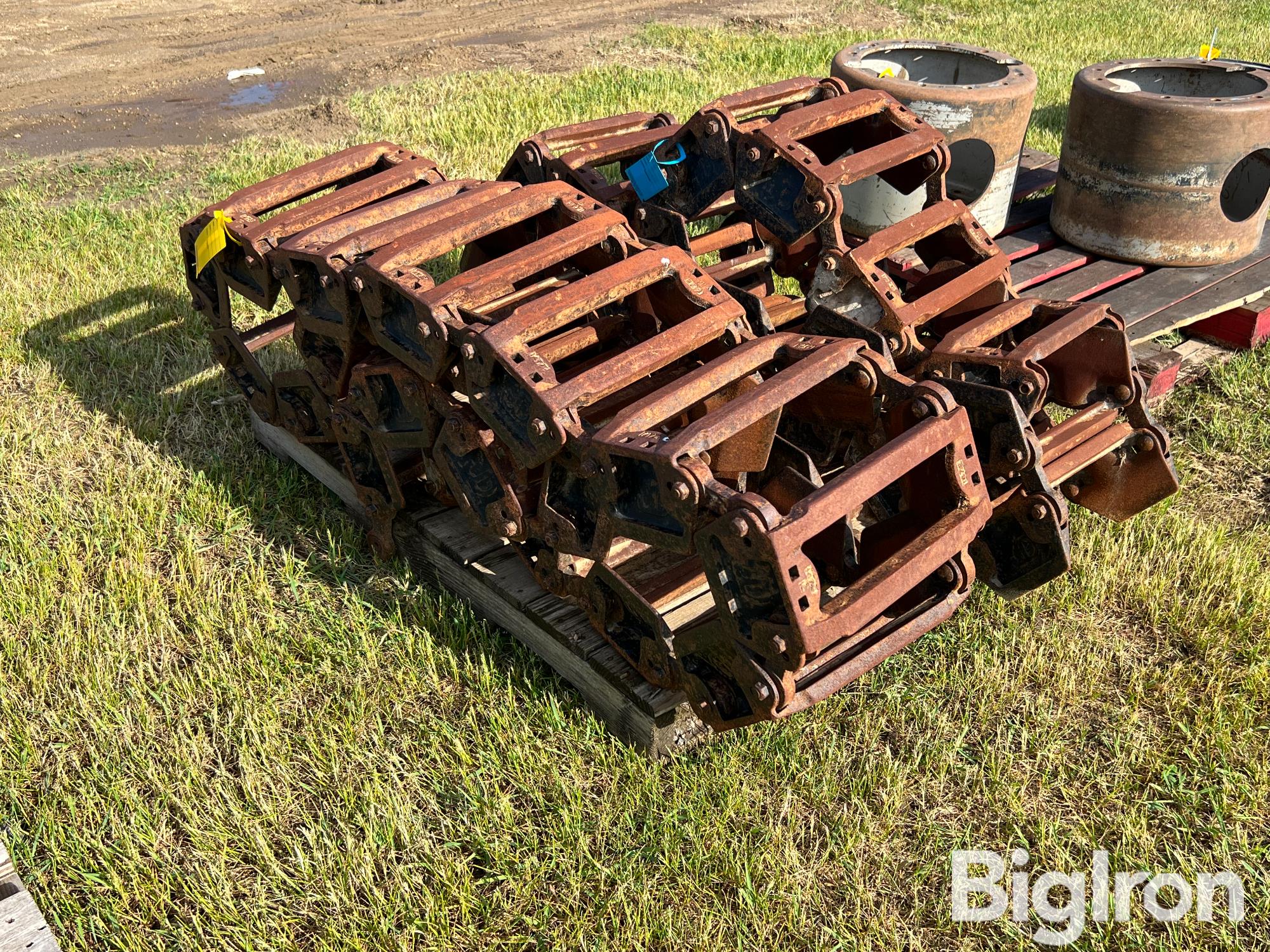 Grouser Steel Skid Steer Tracks BigIron Auctions