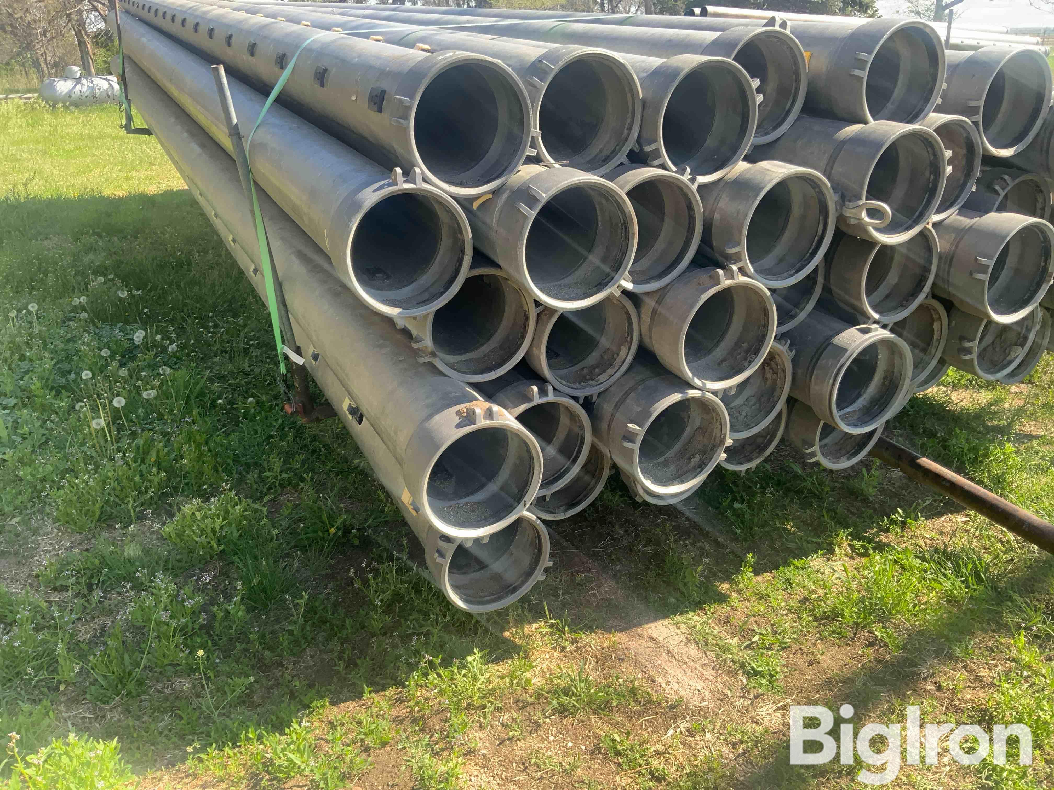 Aluminum Gated Pipe W/Trailer BigIron Auctions