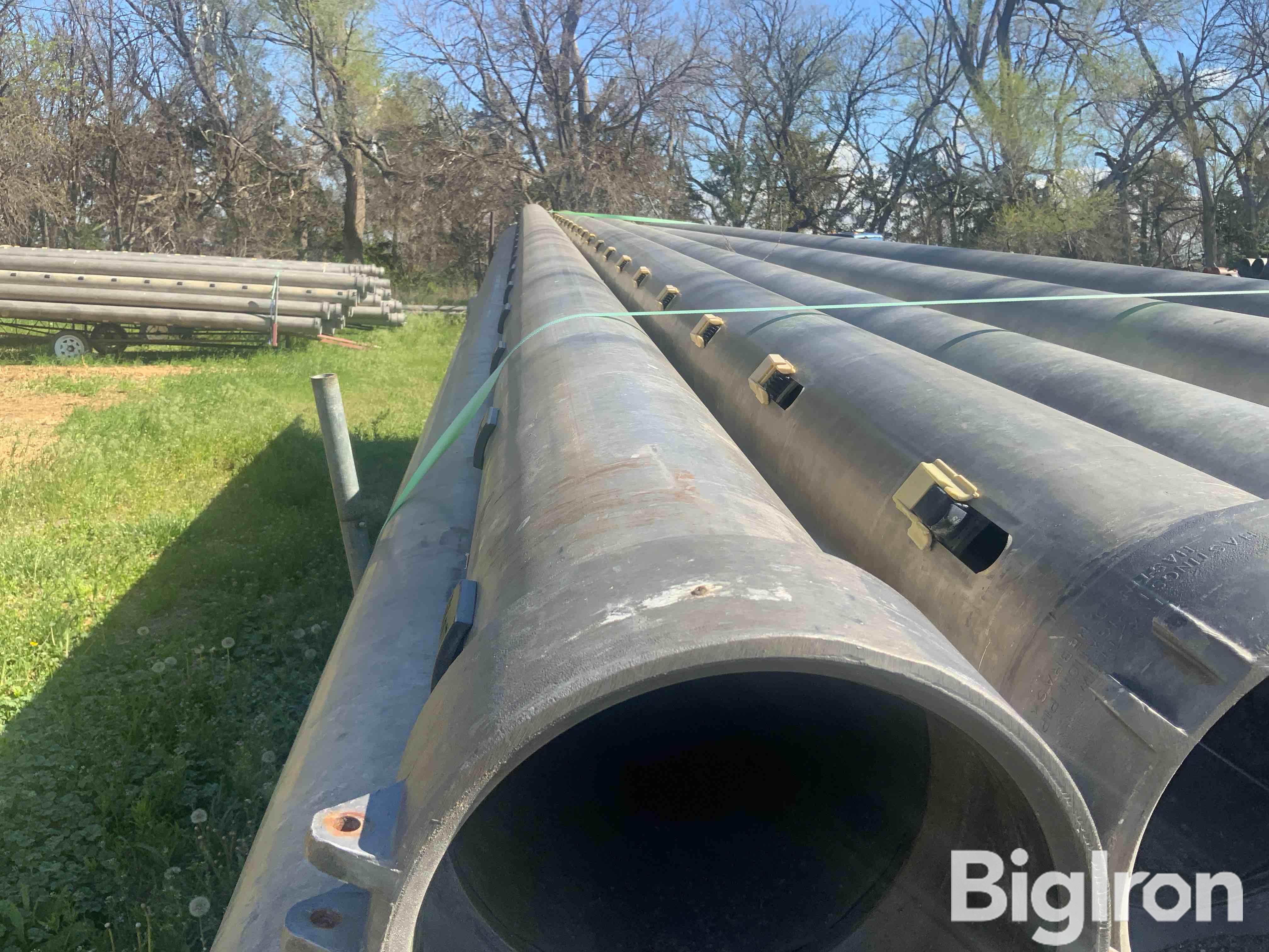 Aluminum Gated Pipe W/Trailer BigIron Auctions