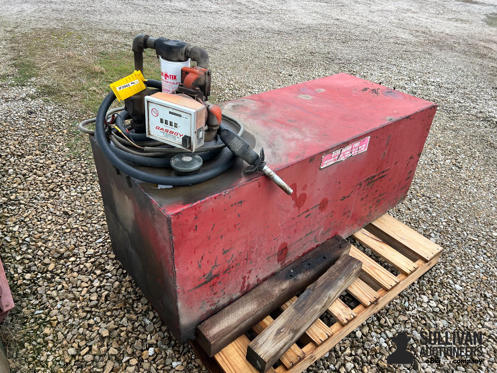 120-Gal Fuel Tank w/ 12V Pump BigIron Auctions