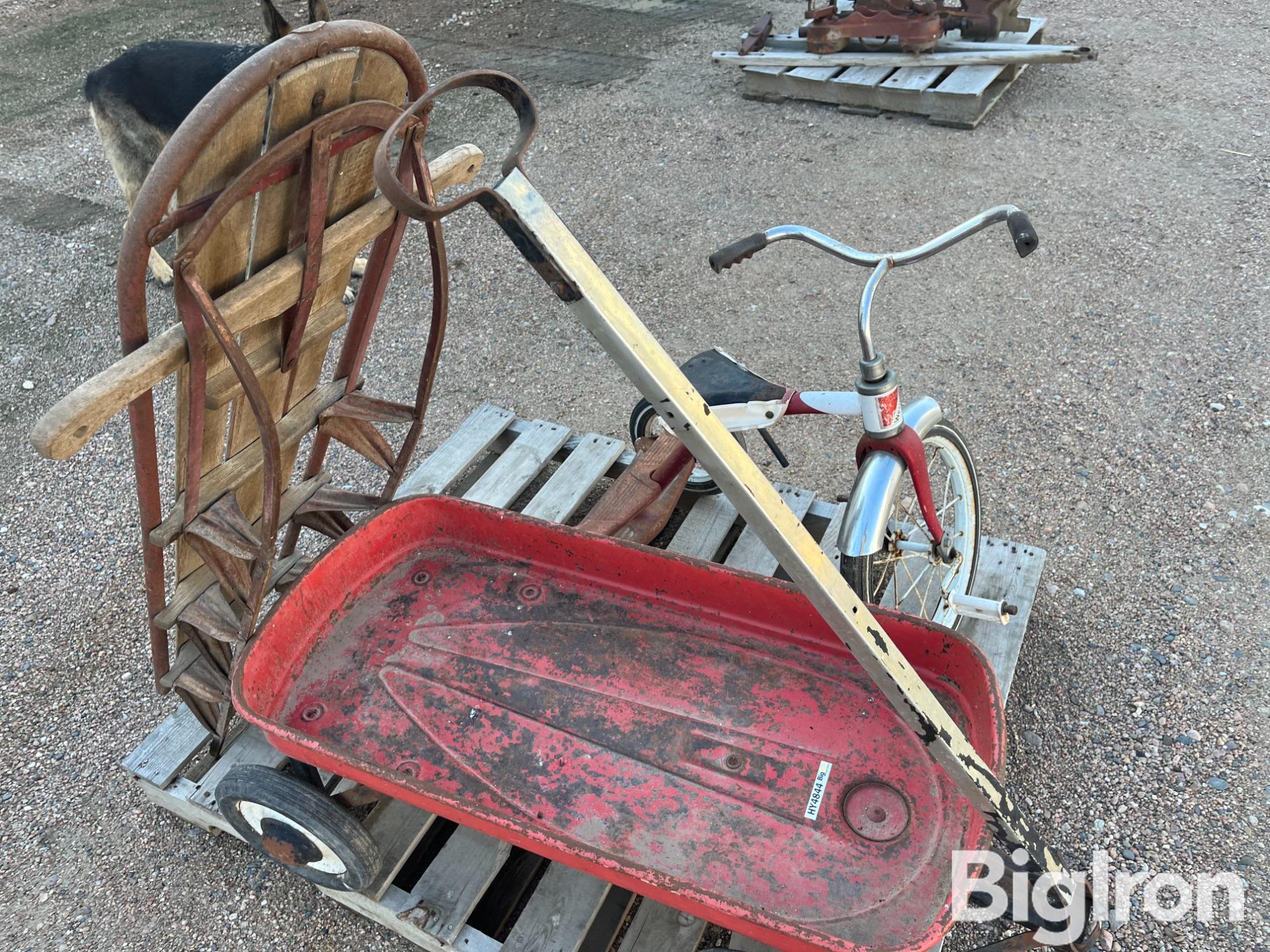 Antique Wagon, Sled & Tricycle BigIron Auctions