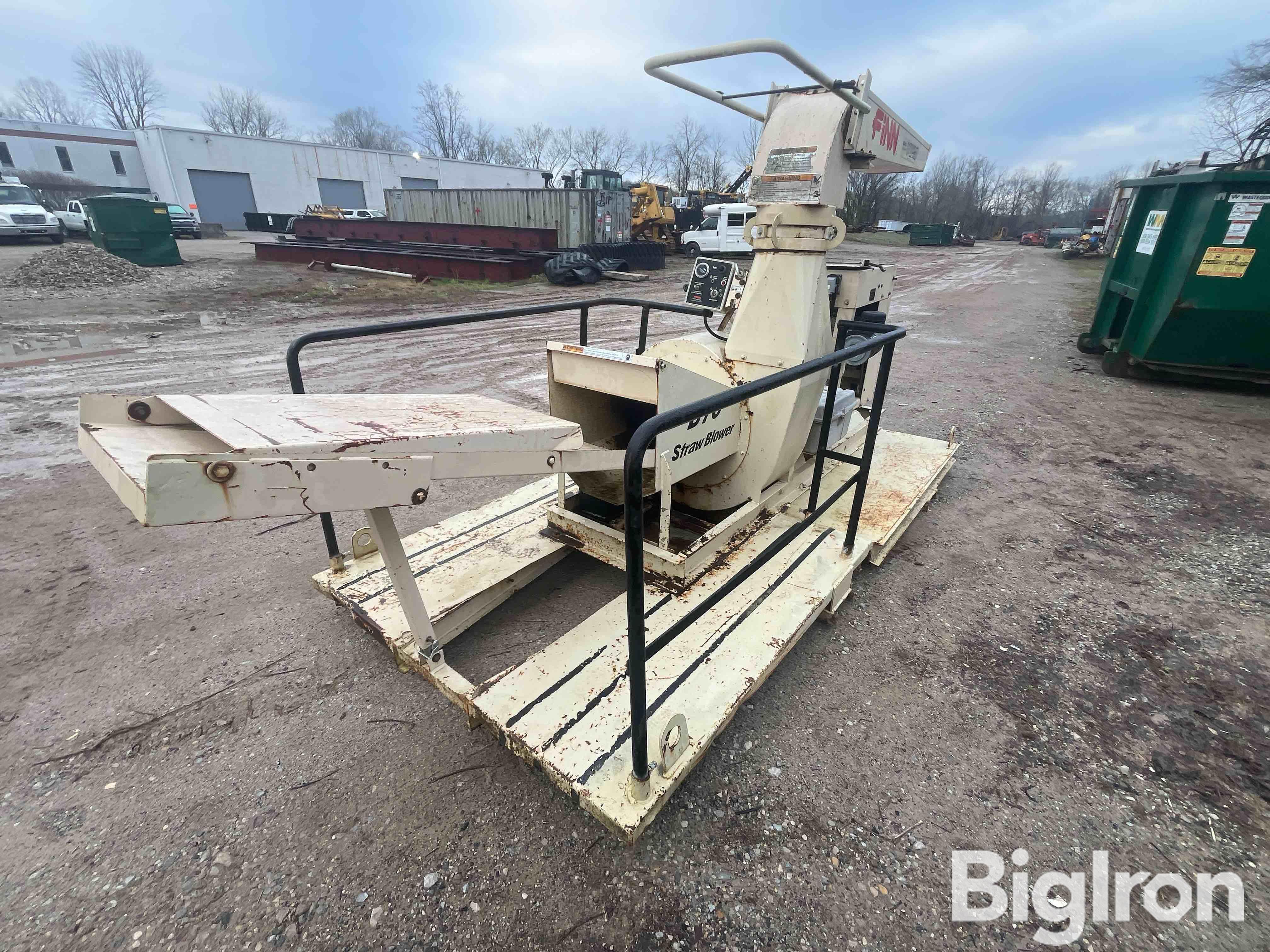 2008 Finn B70T-38 Skid Mounted Straw Blower BigIron Auctions