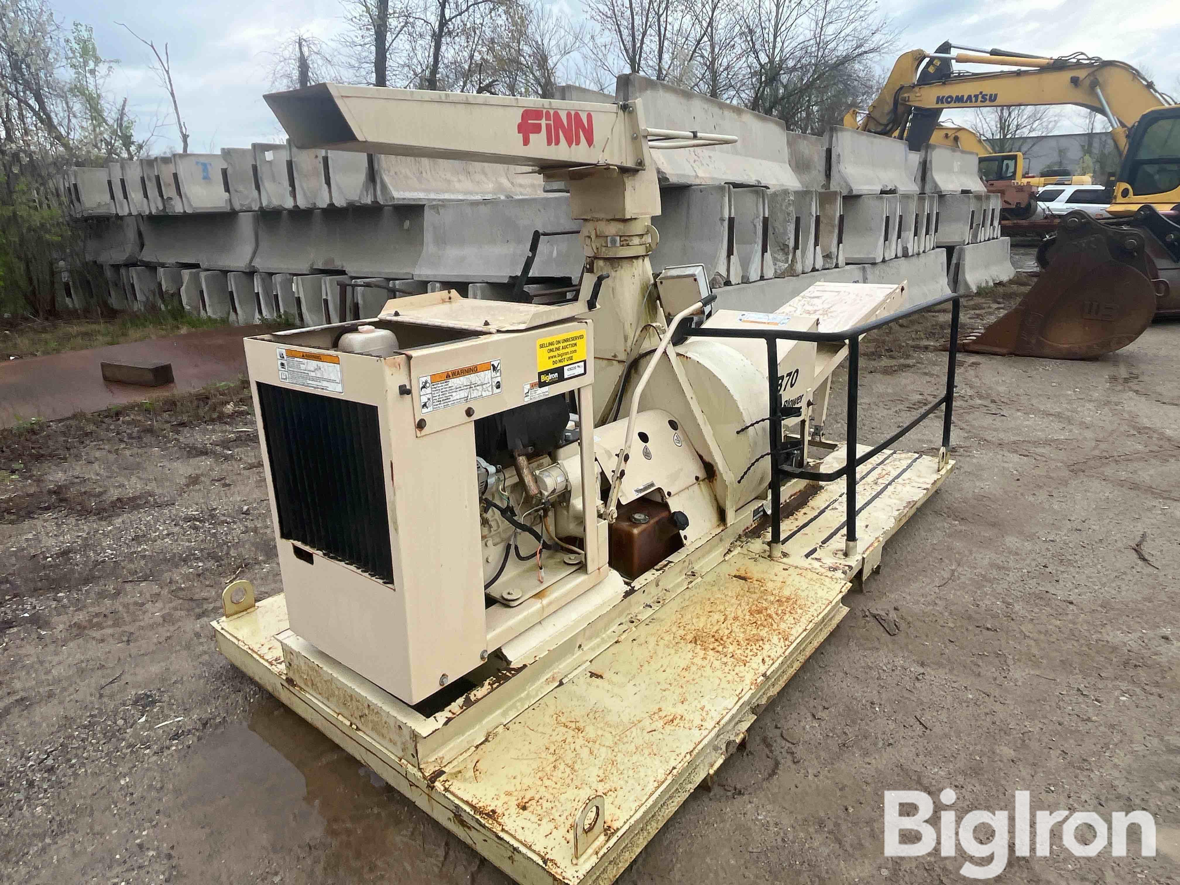 2008 Finn B70T-38 Skid Mounted Straw Blower BigIron Auctions