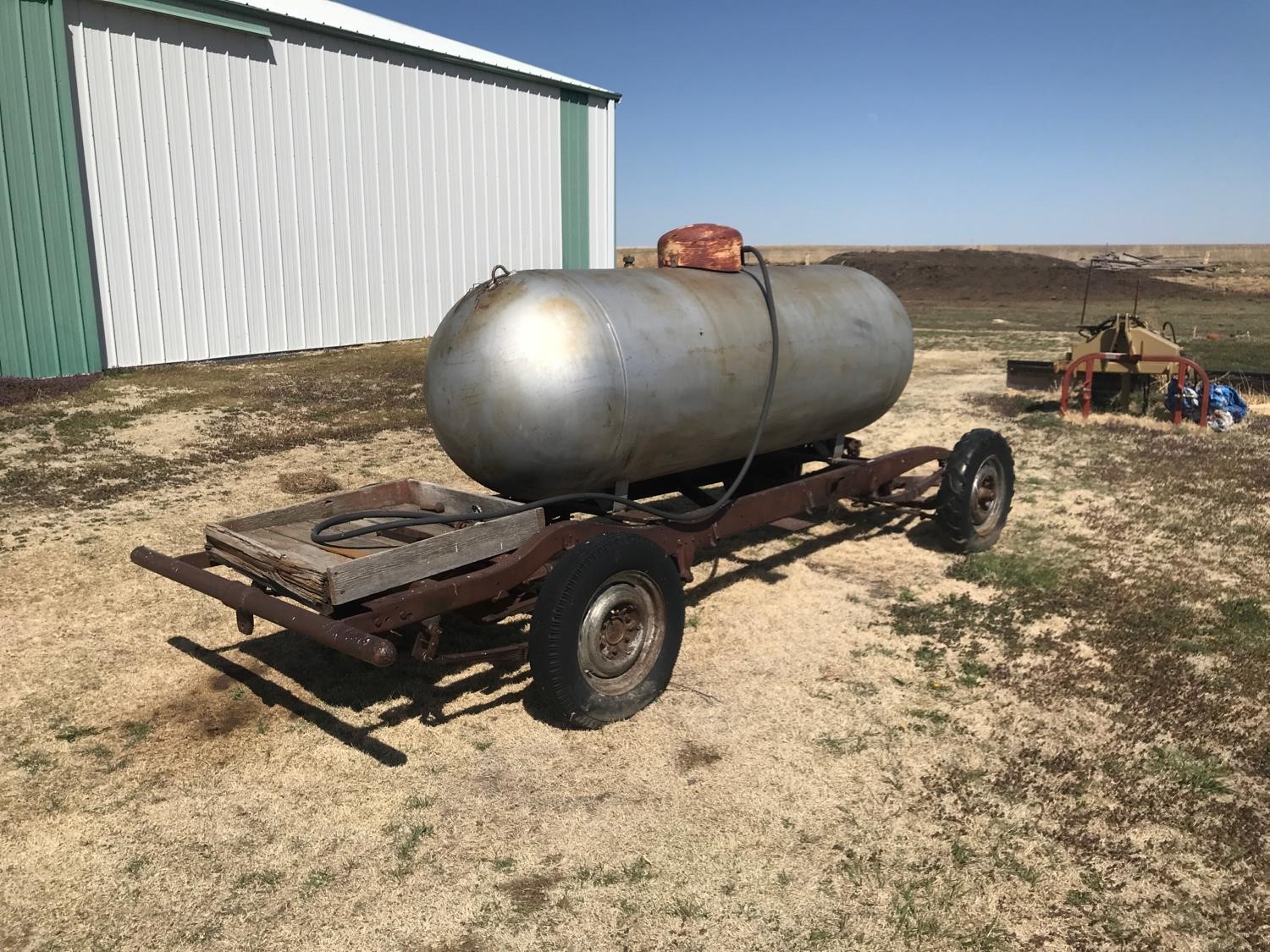 500 Gal Propane Tank On Trailer BigIron Auctions